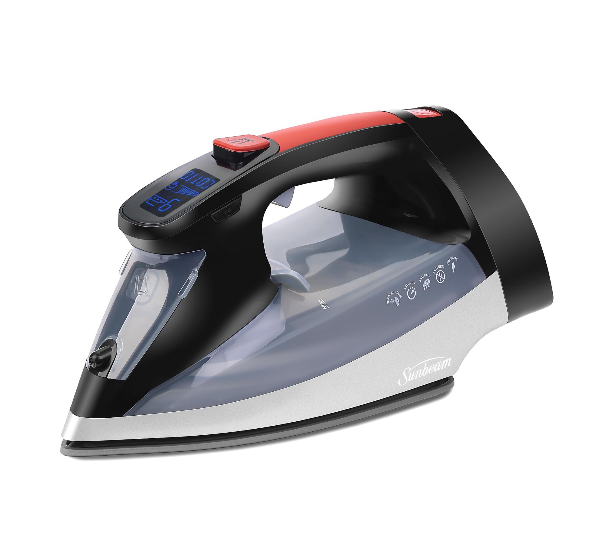 Sunbeam Professional 1700W Steam Iron w/ LCD Display