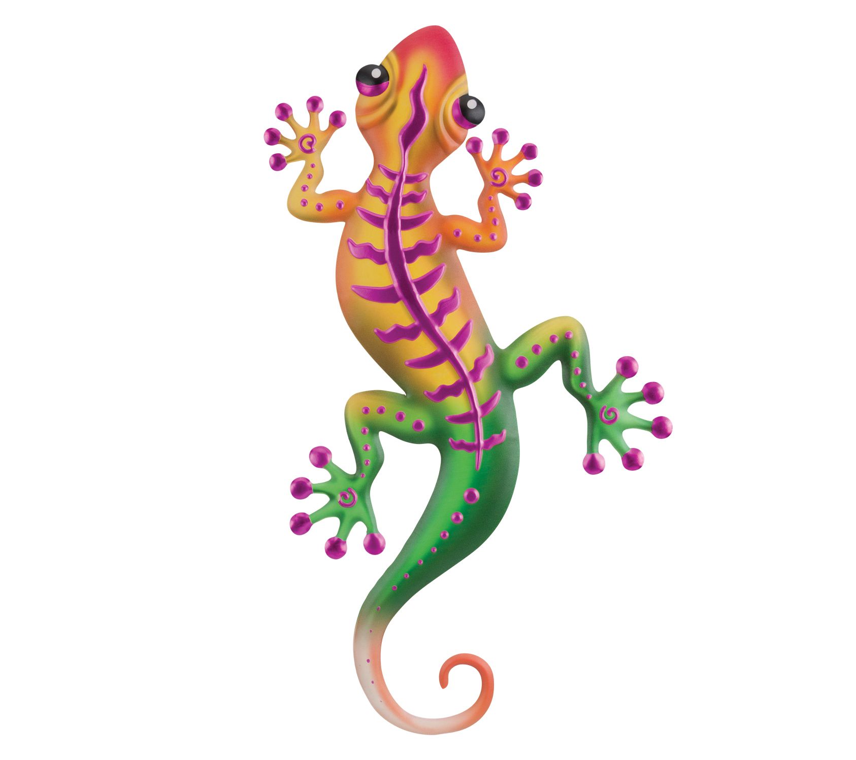 Regal Art & Gift Stripe Gecko Wall Decor 24" -Magenta