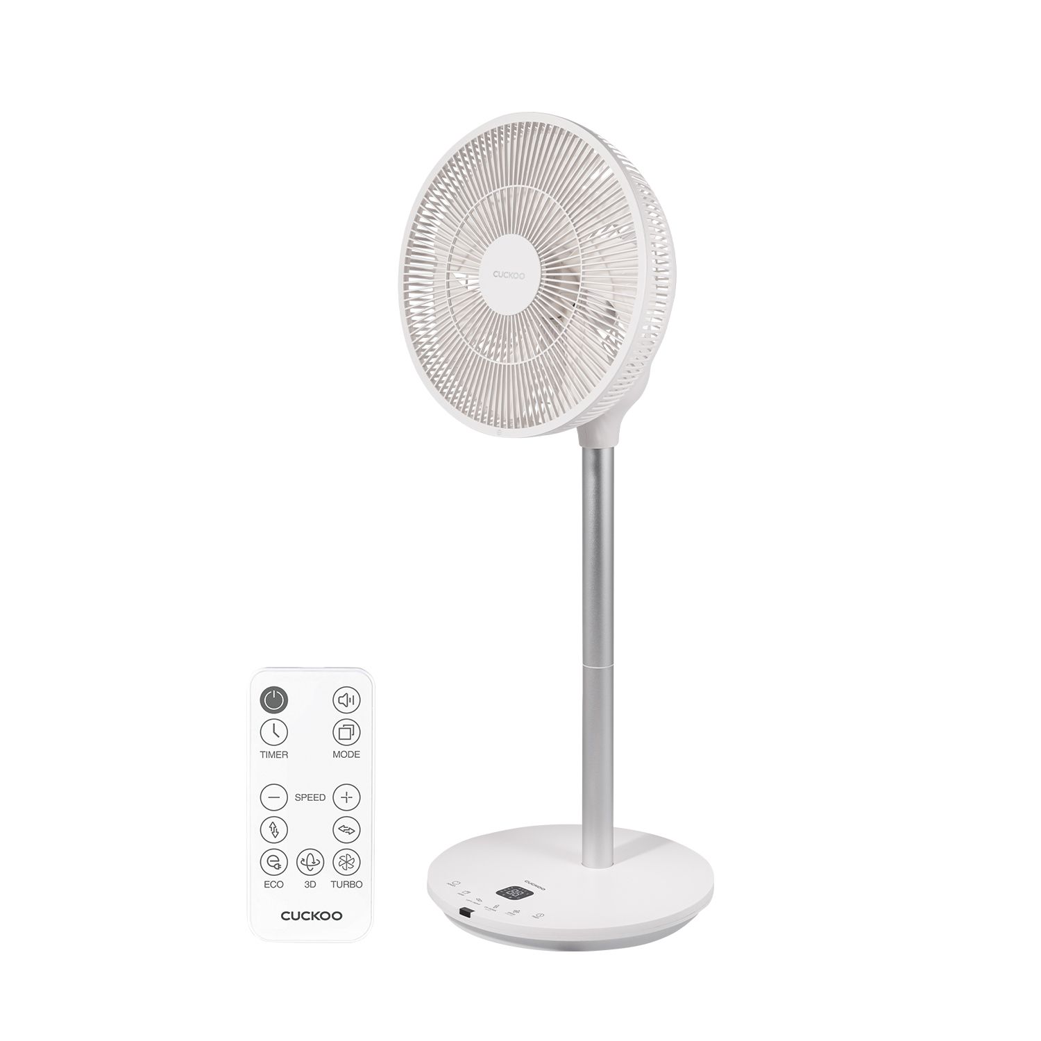 CUCKOO 360 Rotation Air Circulator Standing Fan  w 12-Speeds