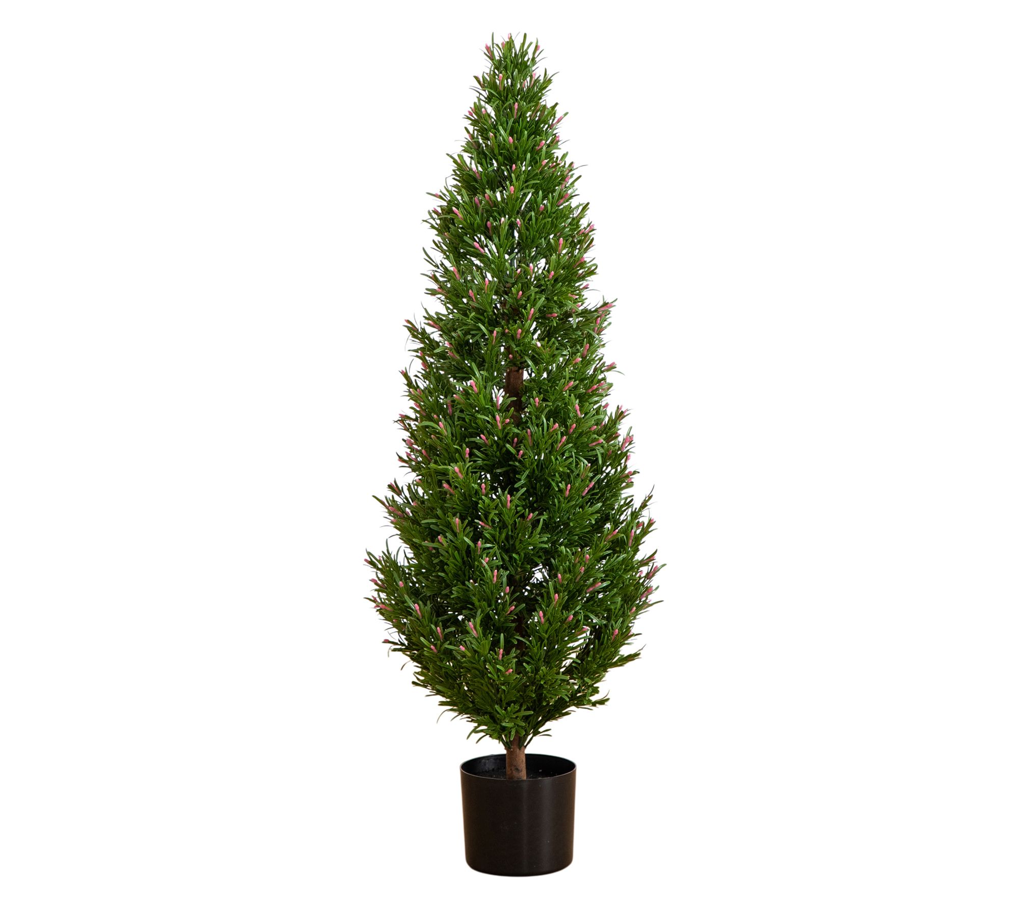 Nearly Natural 4' UV Resistant  Rosemary  Topiary