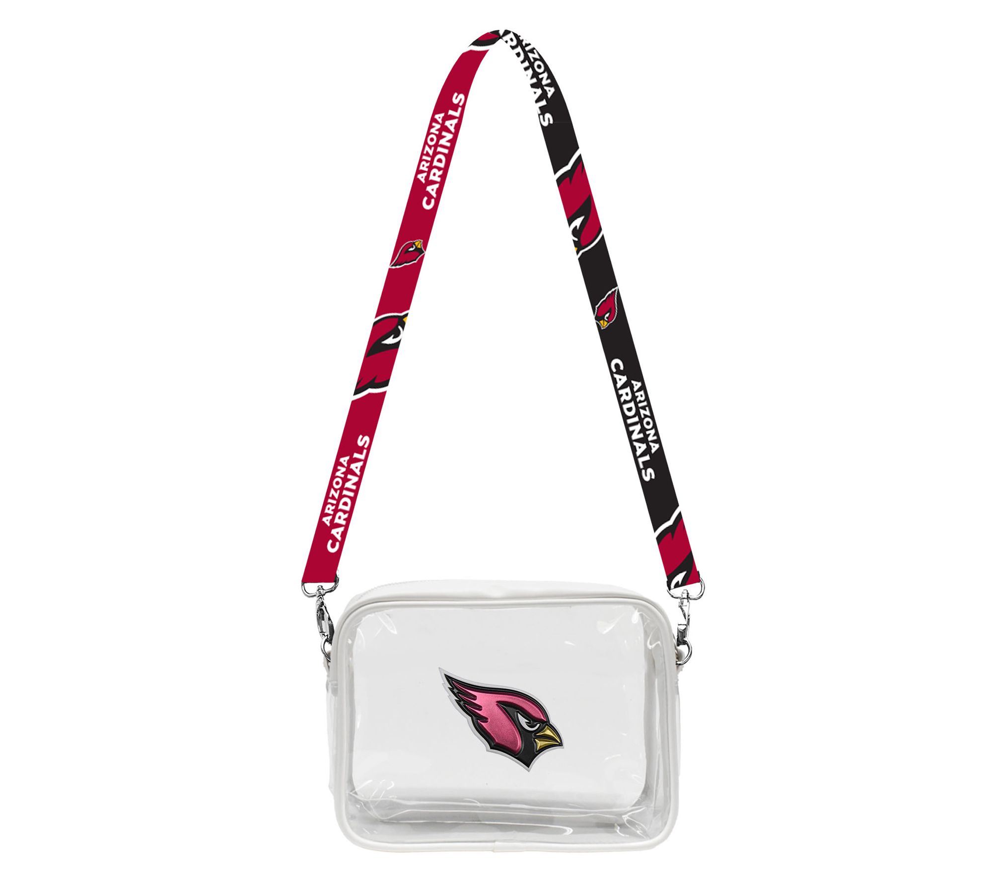 Littlearth NFL 3D Logo Clear Fanny Fan Purse