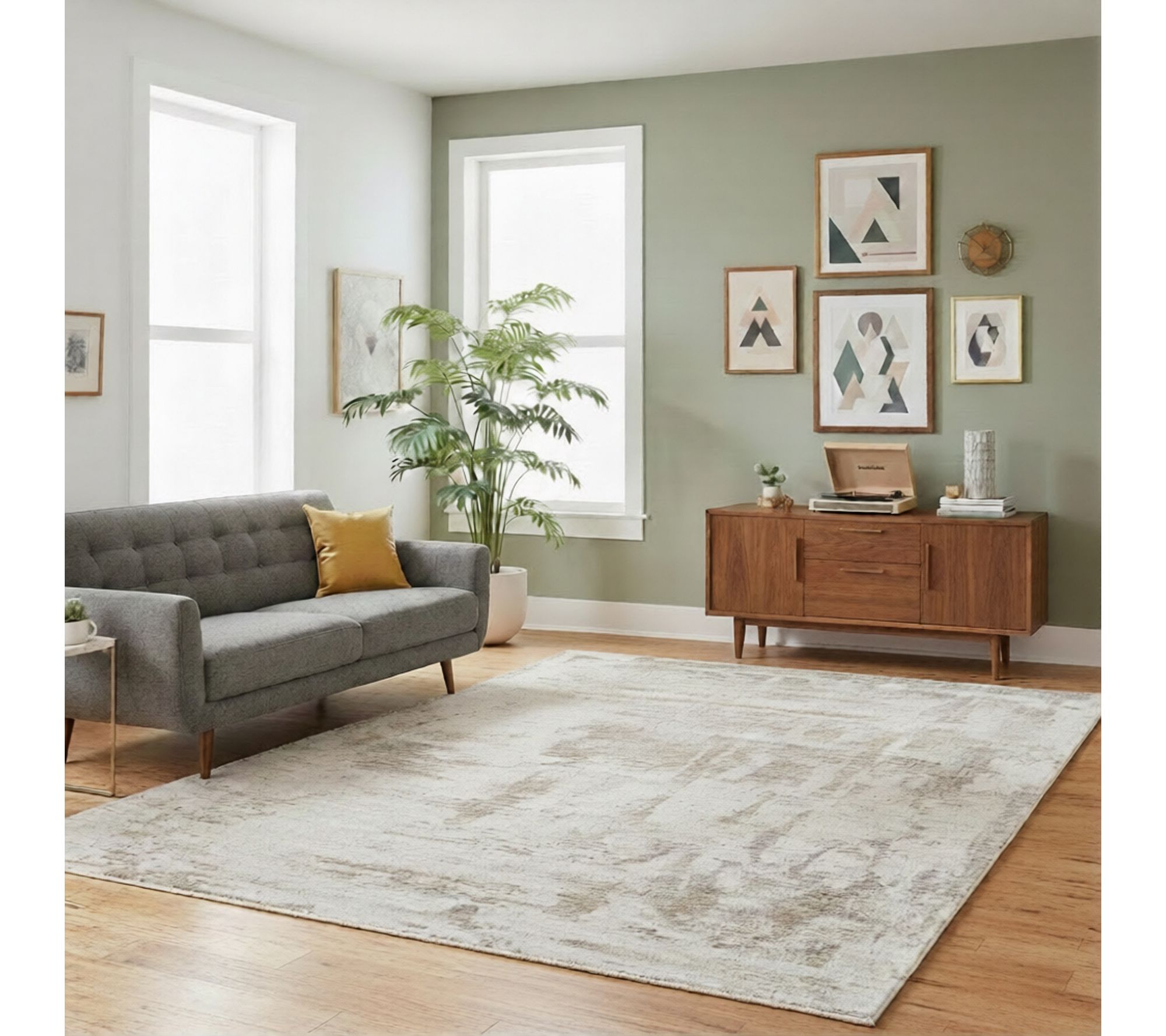 Sealy Easton Distressed Powerloom Area Rug, 8'9" x 11'9"
