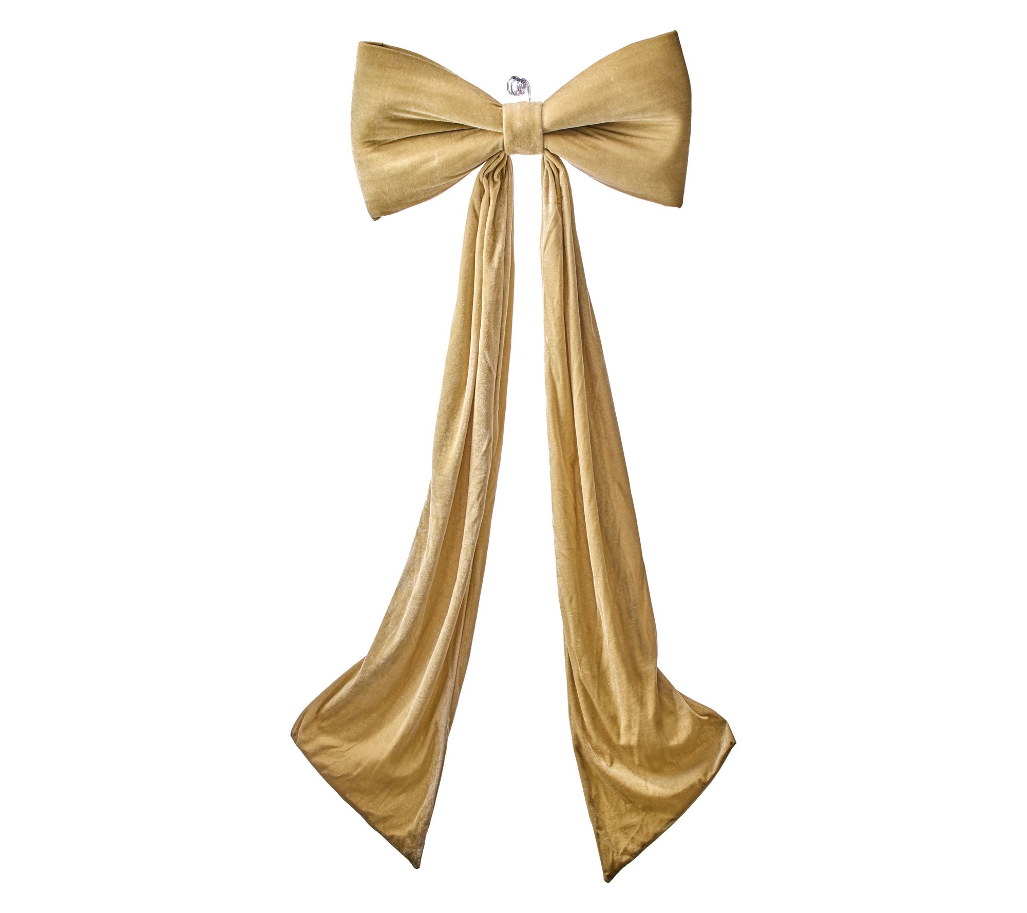 22"H x 48"L UV- Rated Velvet Bow Outdoor by Valerie