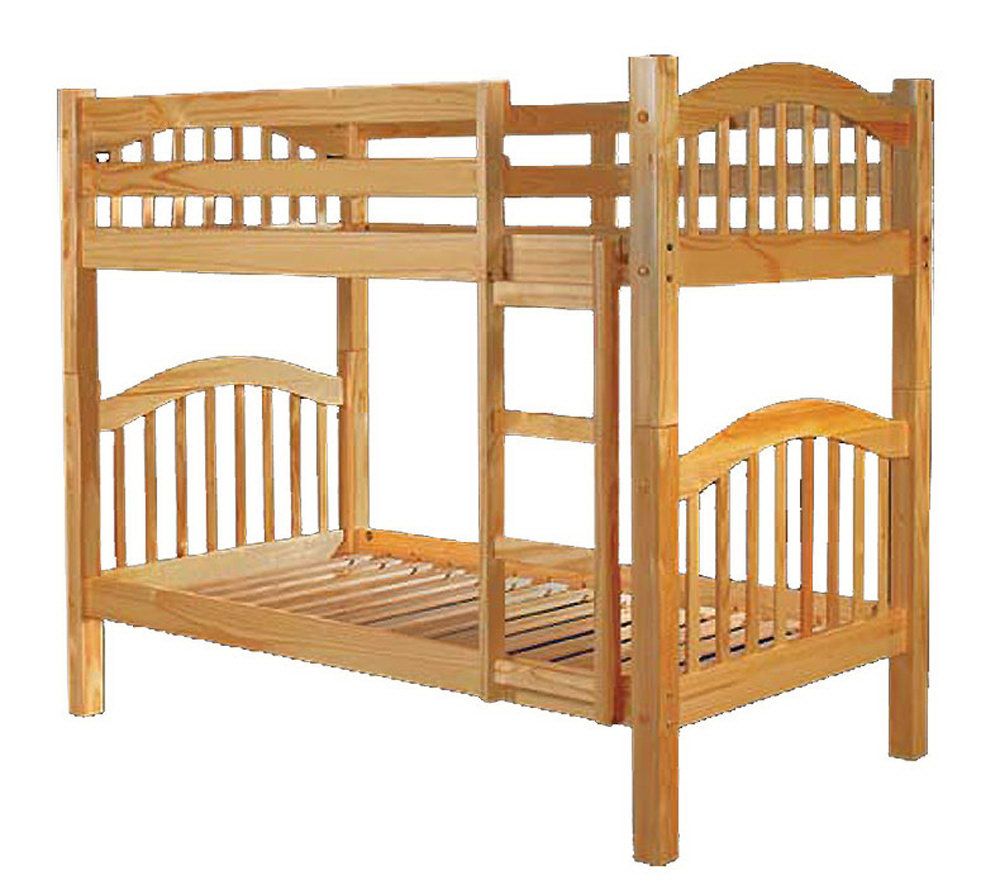Es Twin Bunk Bed W Ladder By, Bedtime Inc Bunk Bed Assembly