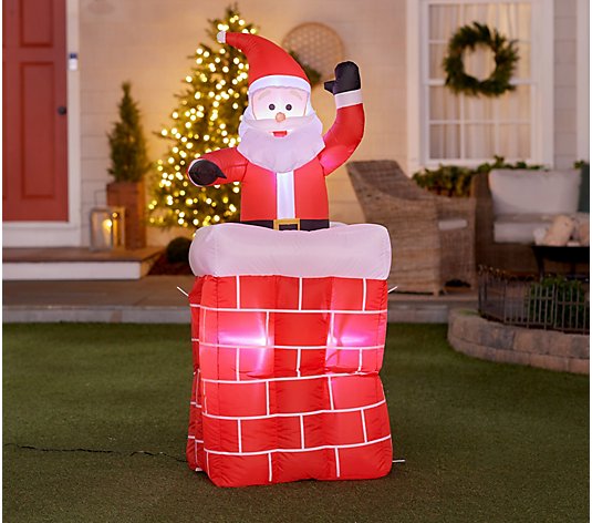 Kringle Express Inflatable Pop-Up Holiday Character