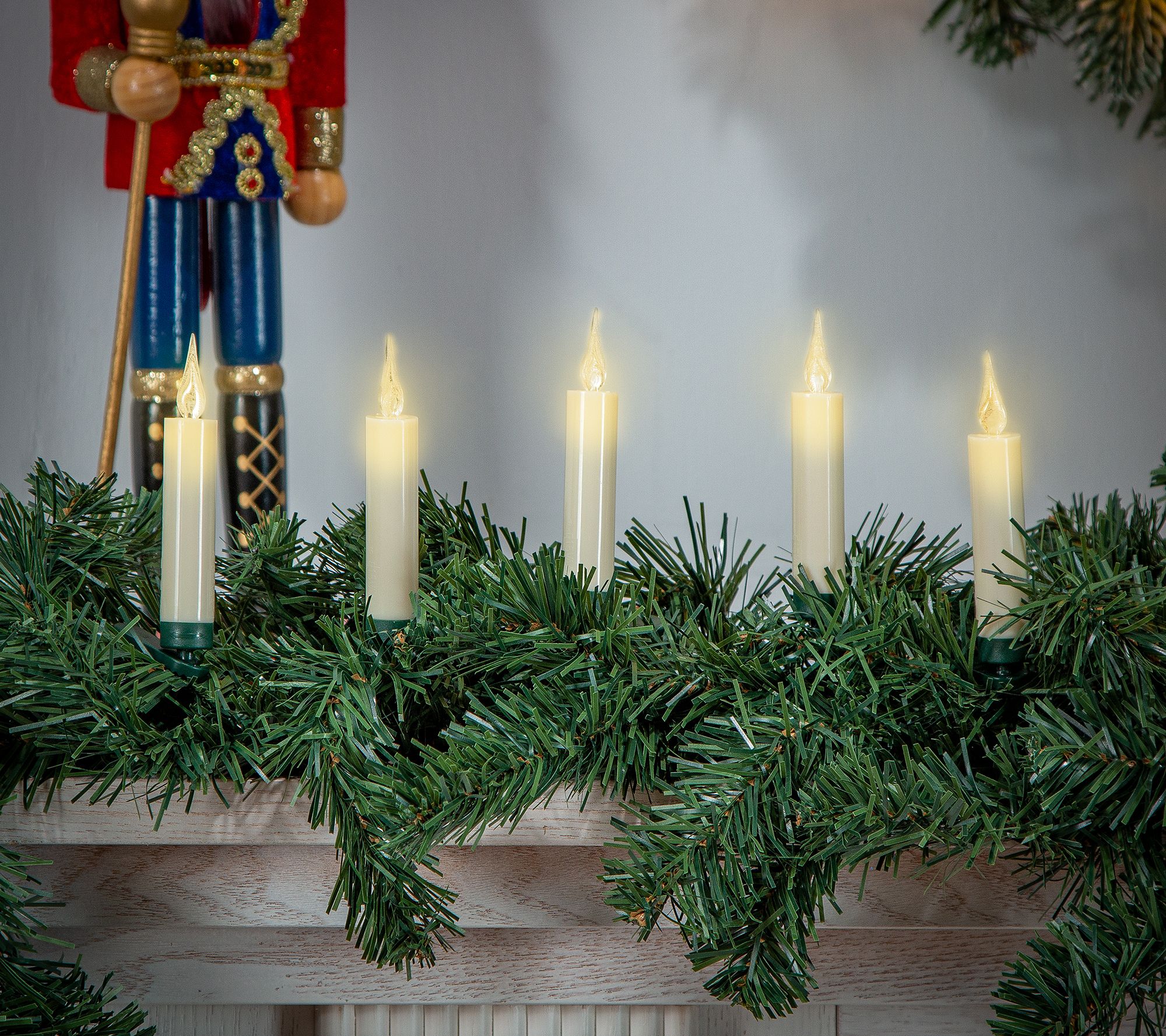 Set of 10 Remote Control 4.13"H LED Candles byerson Co