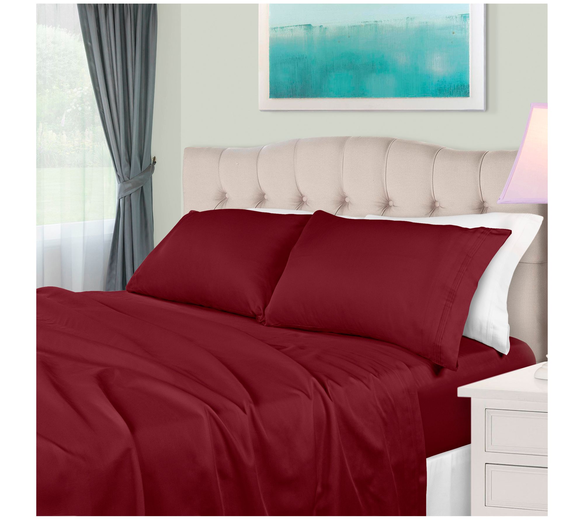 Superior 650TC Egyptian Cotton Sheets, Twin