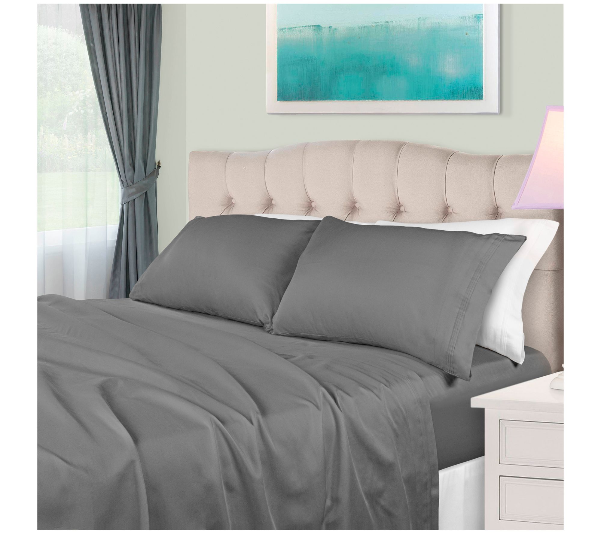 Superior 650TC Egyptian Cotton Sheets, Twin