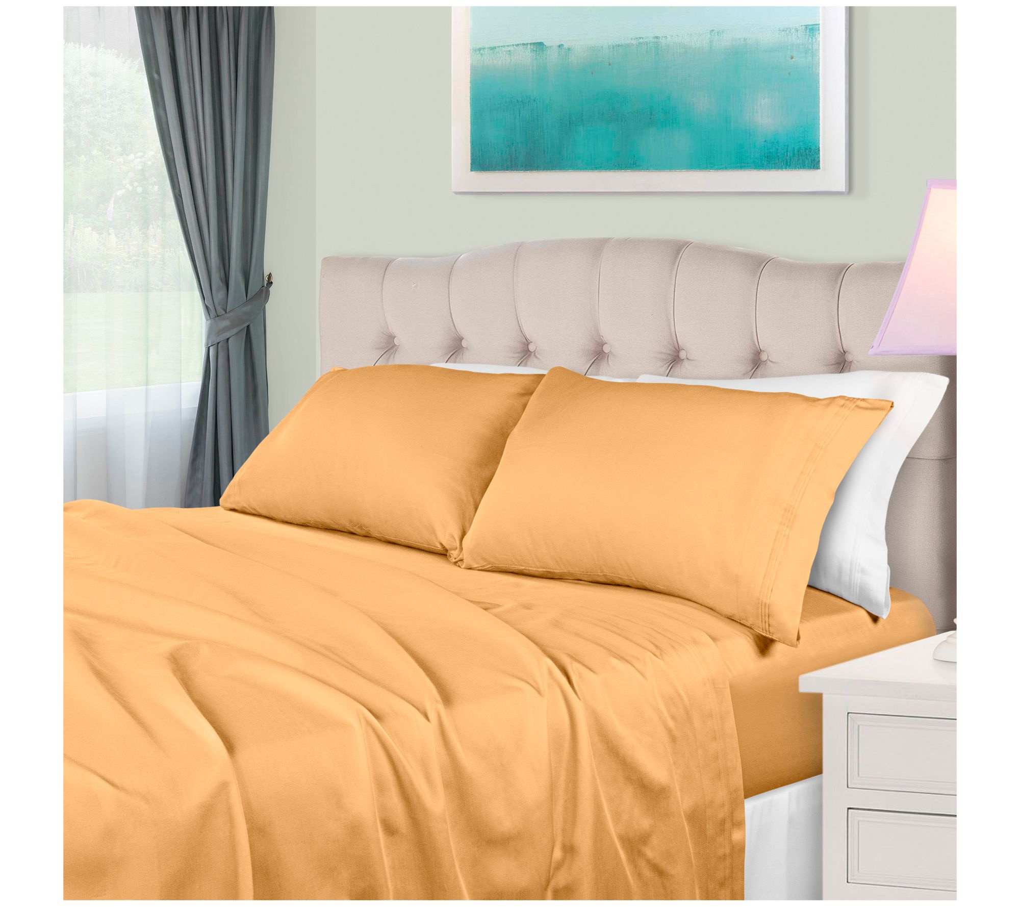 Superior 650TC Egyptian Cotton Sheets, Twin