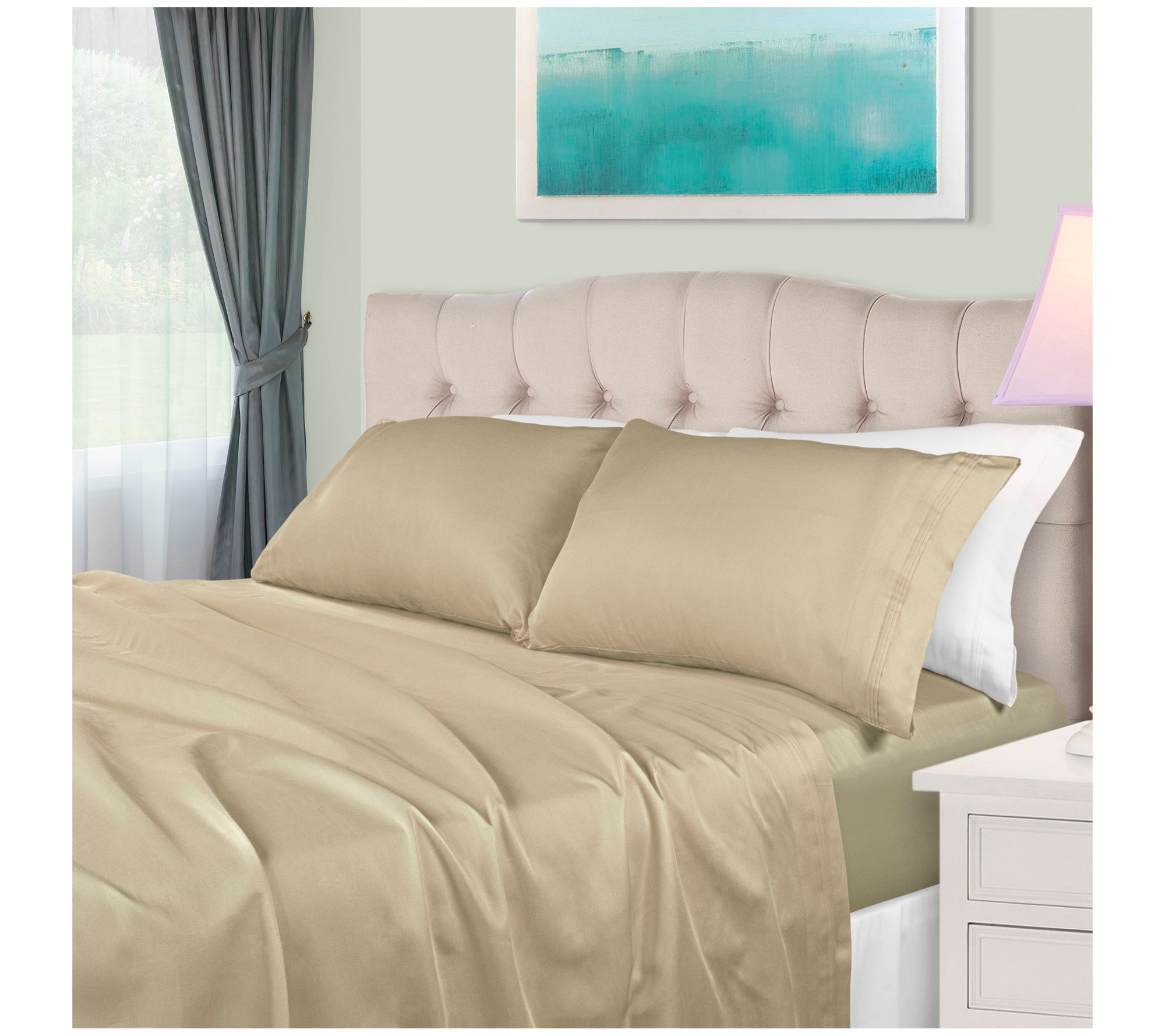 Superior 650TC Egyptian Cotton Sheets, Twin