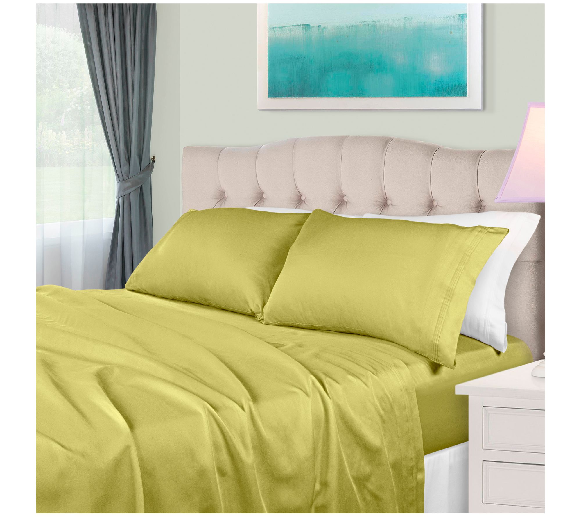 Superior 650TC Egyptian Cotton Sheets, Twin