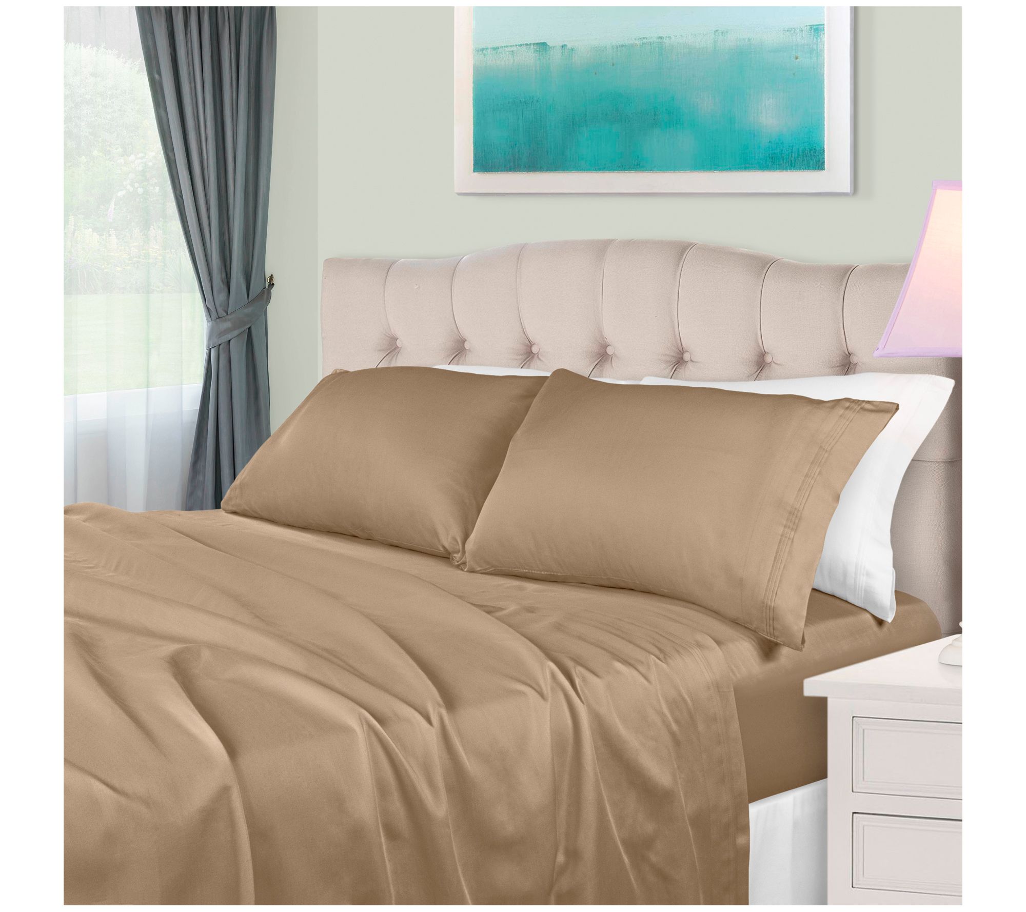 Superior 650TC Egyptian Cotton Sheets, Twin