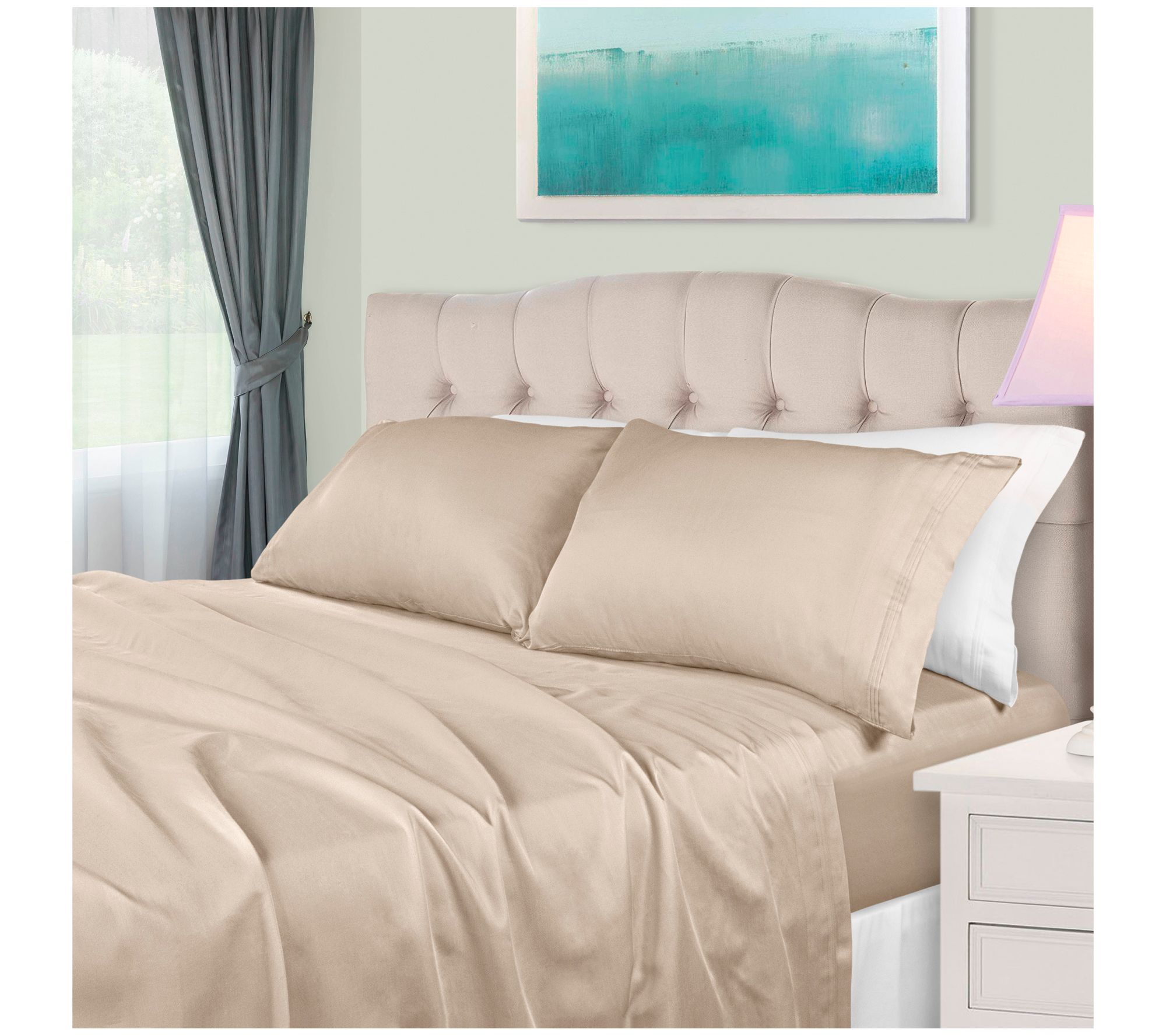 Superior 650TC Egyptian Cotton Sheets, Twin