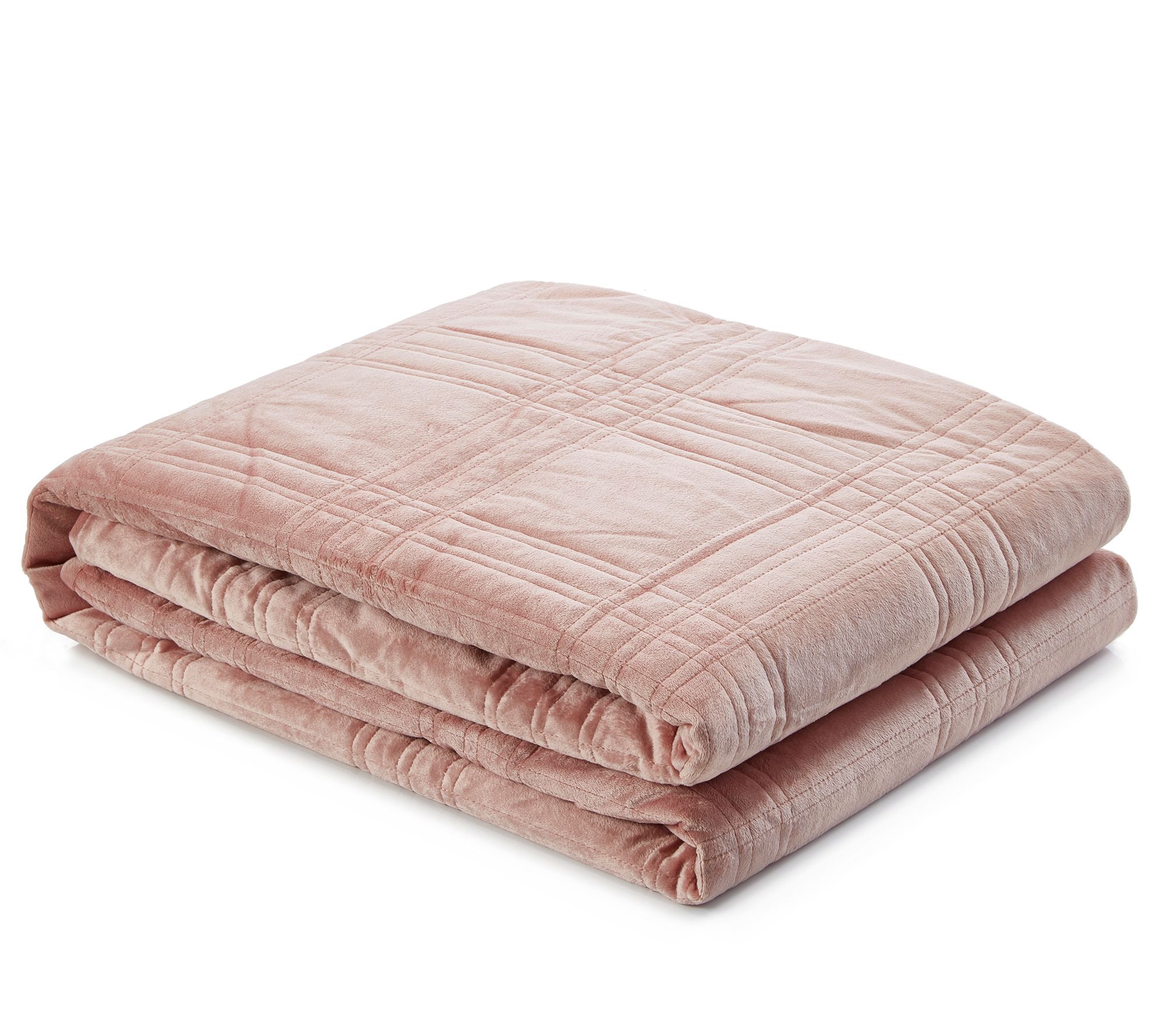 Cozy Tyme Shaka 20 LB Weighted Queen Blanket Polyester QVC