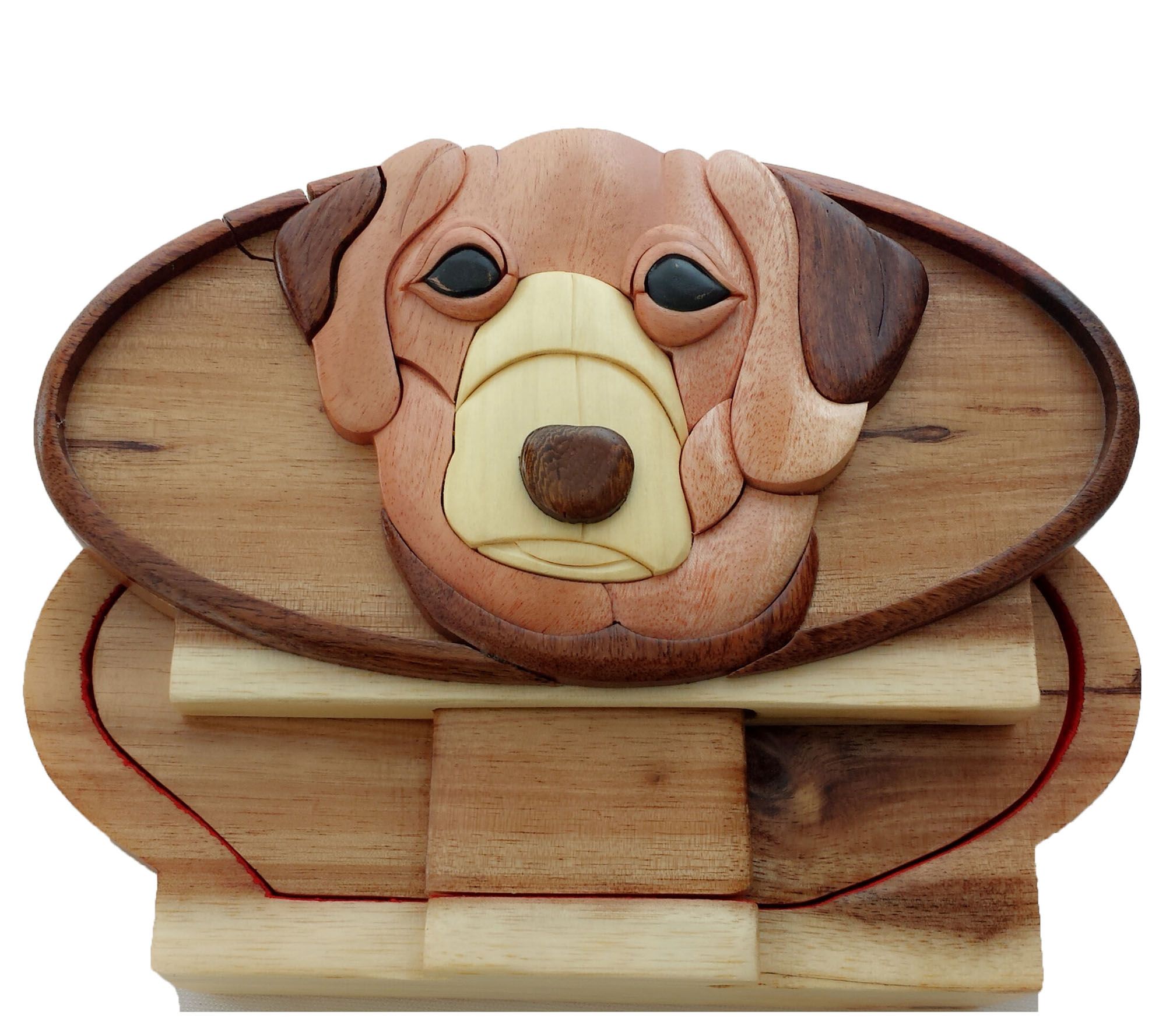 Carver Dan's Lab Puzzle Box with Magnet Closures - QVC.com