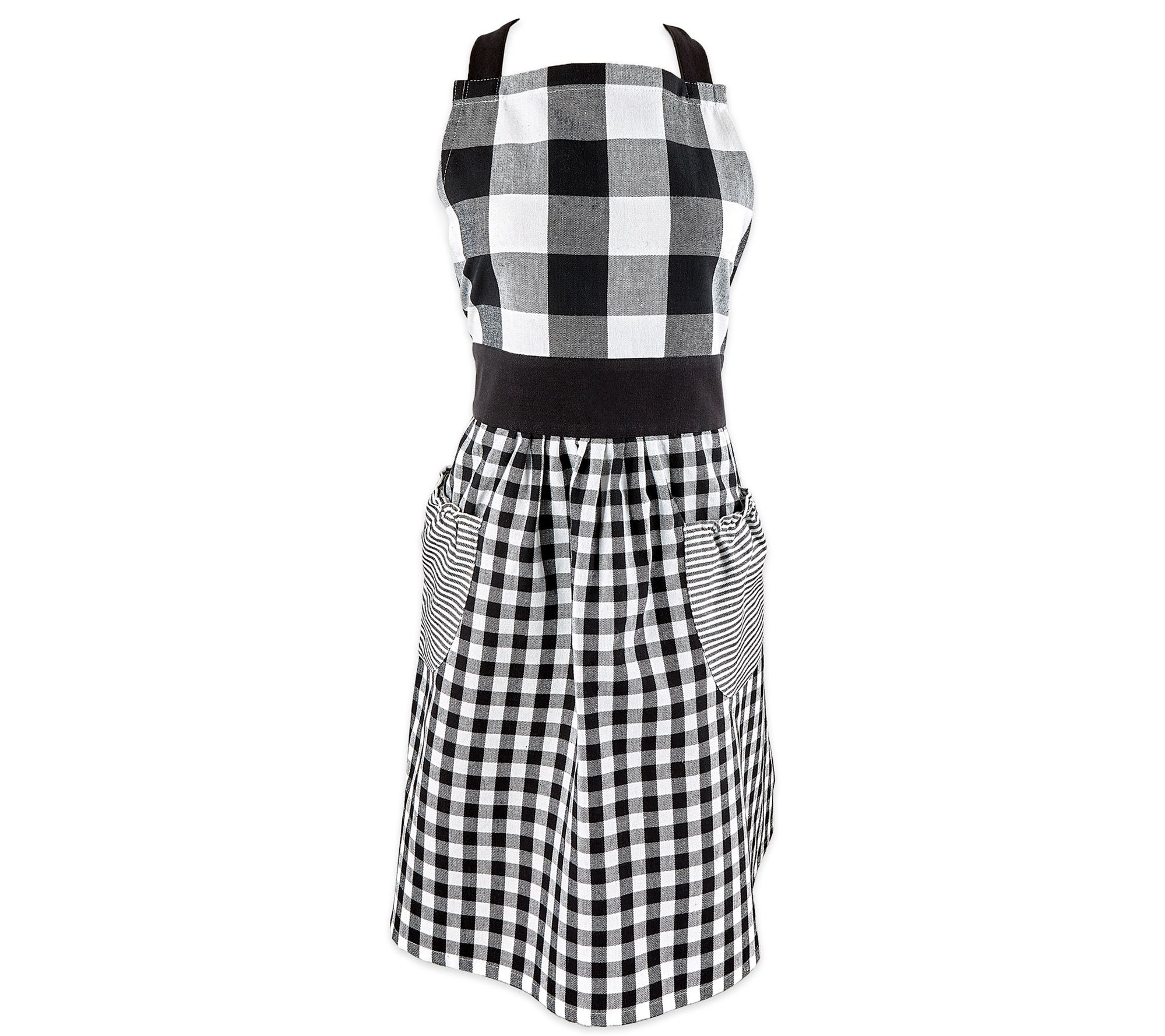 Design Imports Woven Gingham Apron