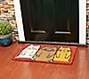 Three Colorful Cats - Coir Doormat with PVC Backing, 1 of 2