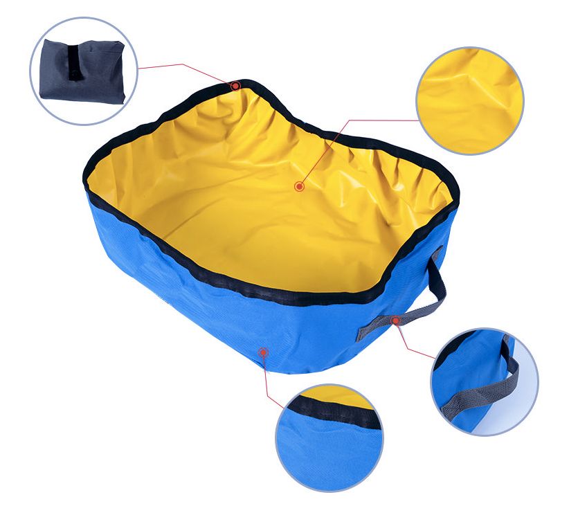 Pet Life 'Litter Go' Travel Waterproof Cat Litterbox and Bath