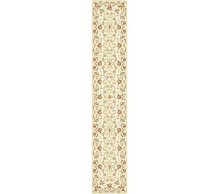 Lyndhurst 2'3" x 12' Garden Floral Power LoomedRunner