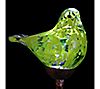 Solar Pearlized Glass Bird Garden Stake by Exhart, 7 of 7