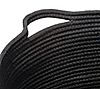 Honey-Can-Do Set of 3 Black Cotton Coil Baskets, 1 of 6