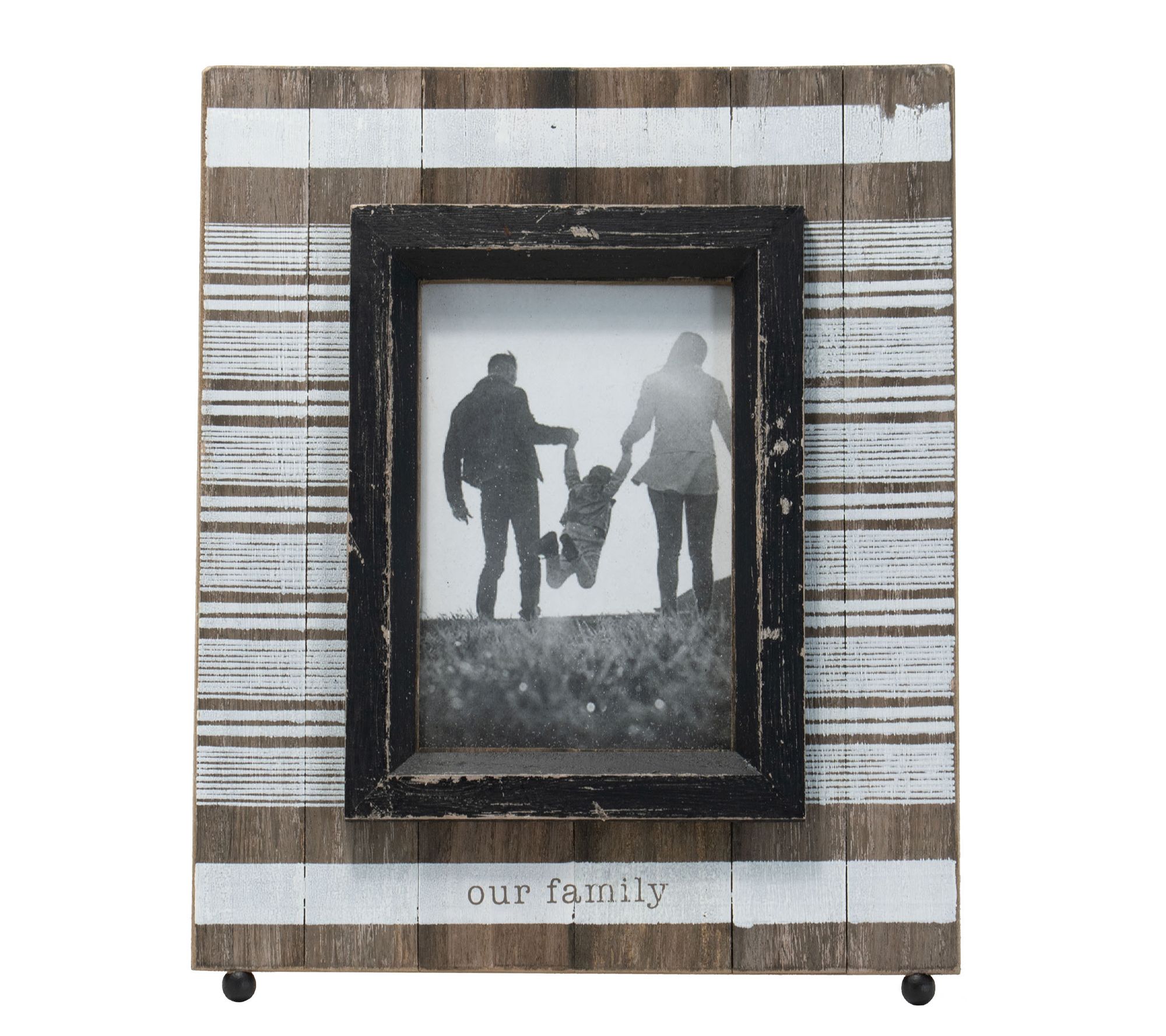 Multi Bead 4X6 Wood Photo Frame - Foreside Home & Garden