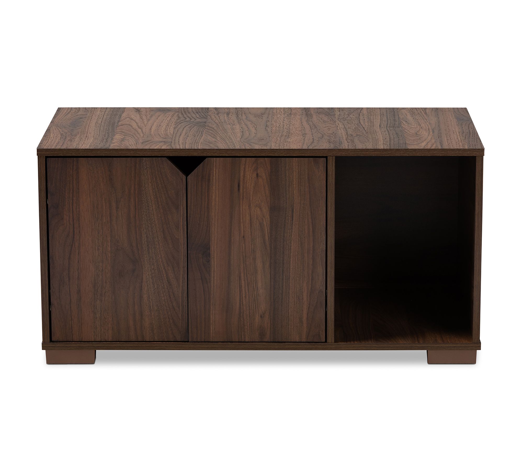 Baxton Studio Contemporary Wood Cat Litter BoxHouse