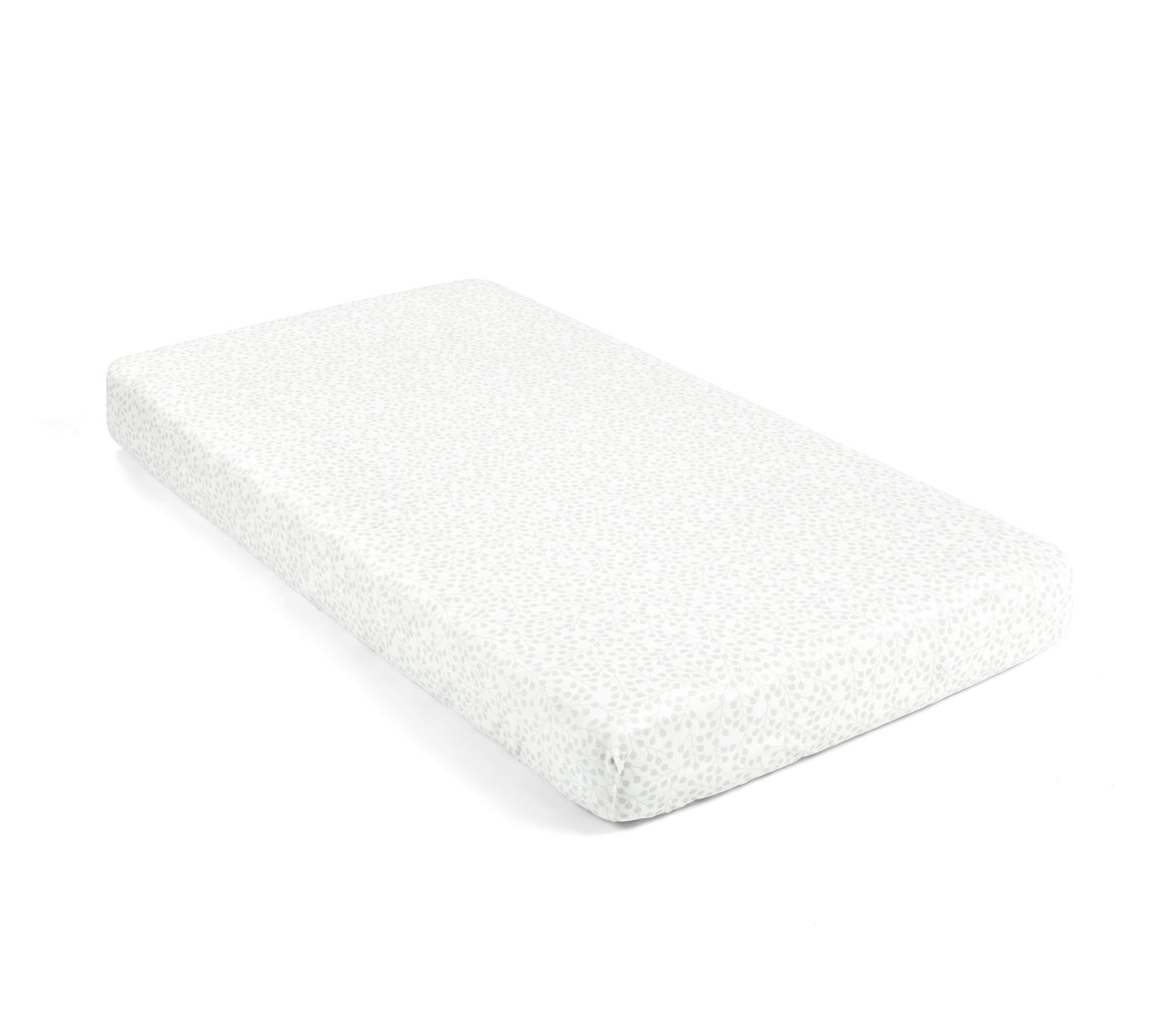Farmhouse Leaf Branch Fitted Crib Sheet by Lush Decor
