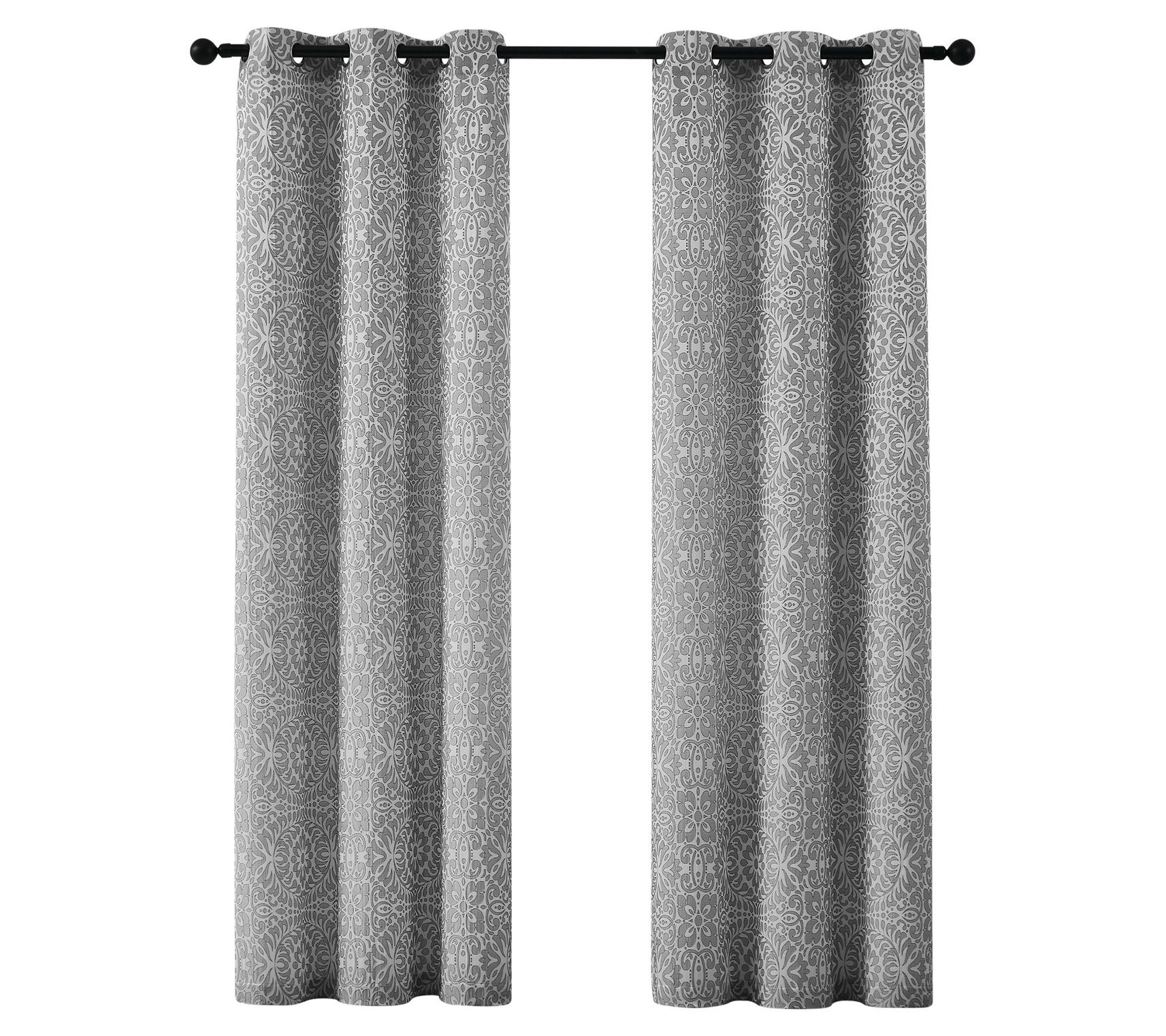 5th Avenue Lux Thalia Textured 38x96 Window Panel 2pc Set