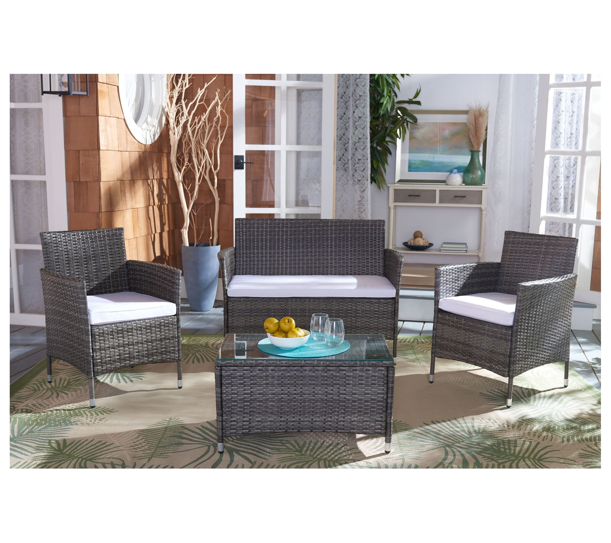 Safavieh Bandele 4pc Living Set