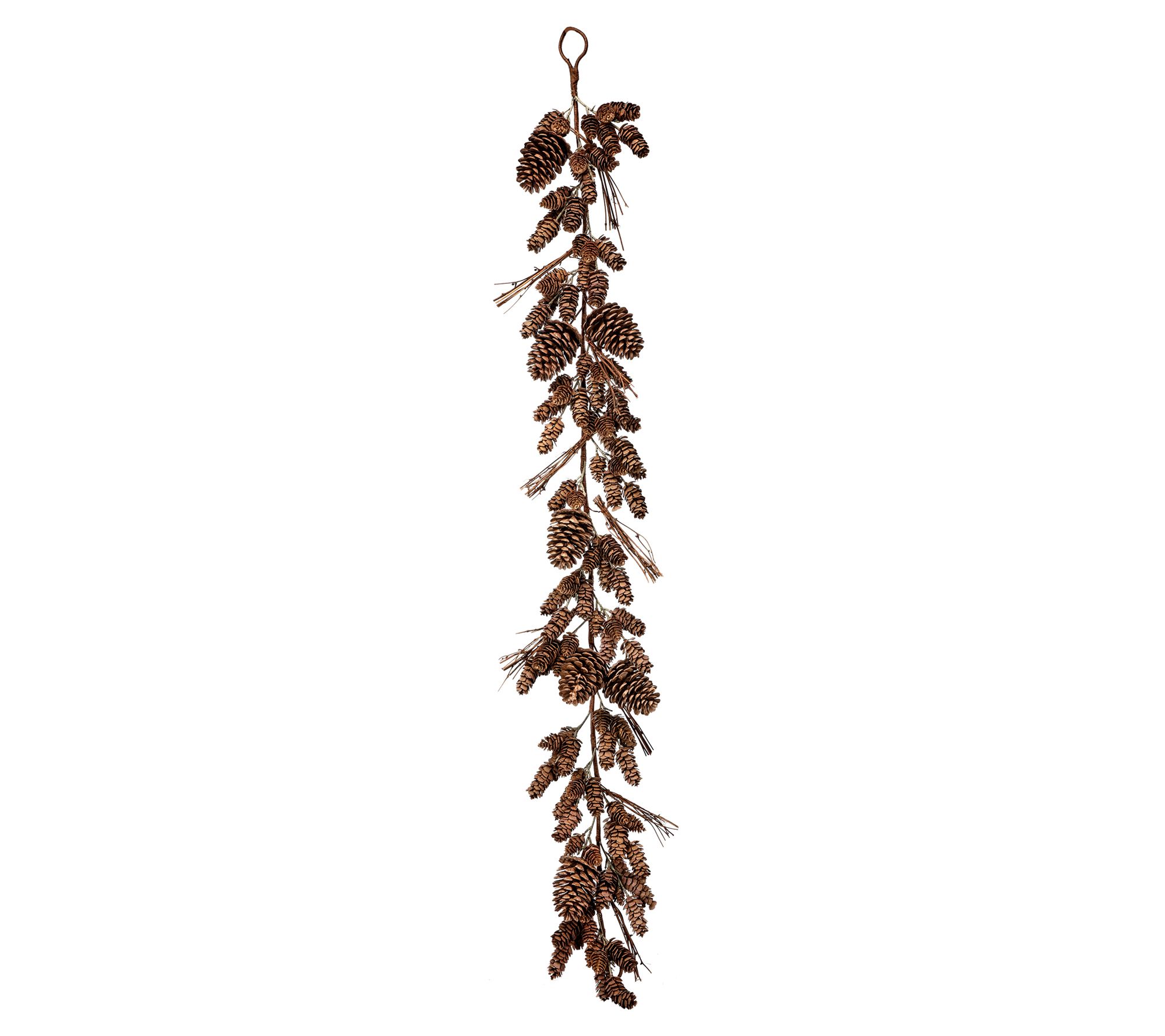 48" Mix Cone Twig Garland by Valerie