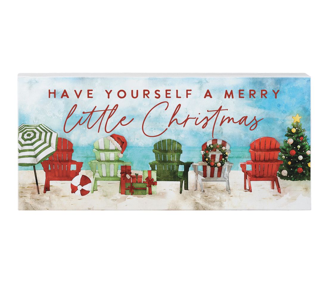 Sincere Surroundings 12" Little Christmas BeachInspire Board