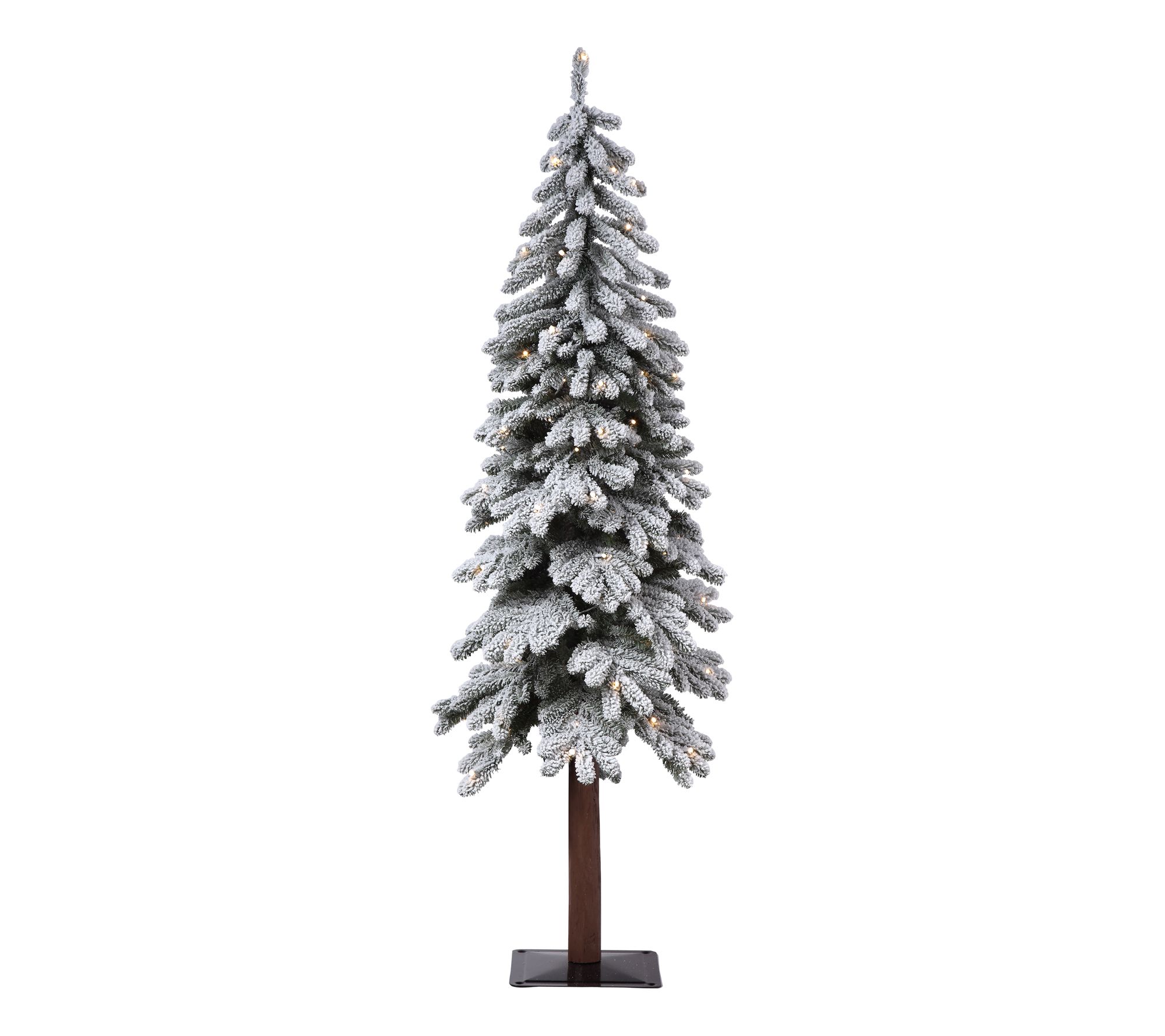 Haute Decor 5' Prelit Lightly Flocked Alpine Tree