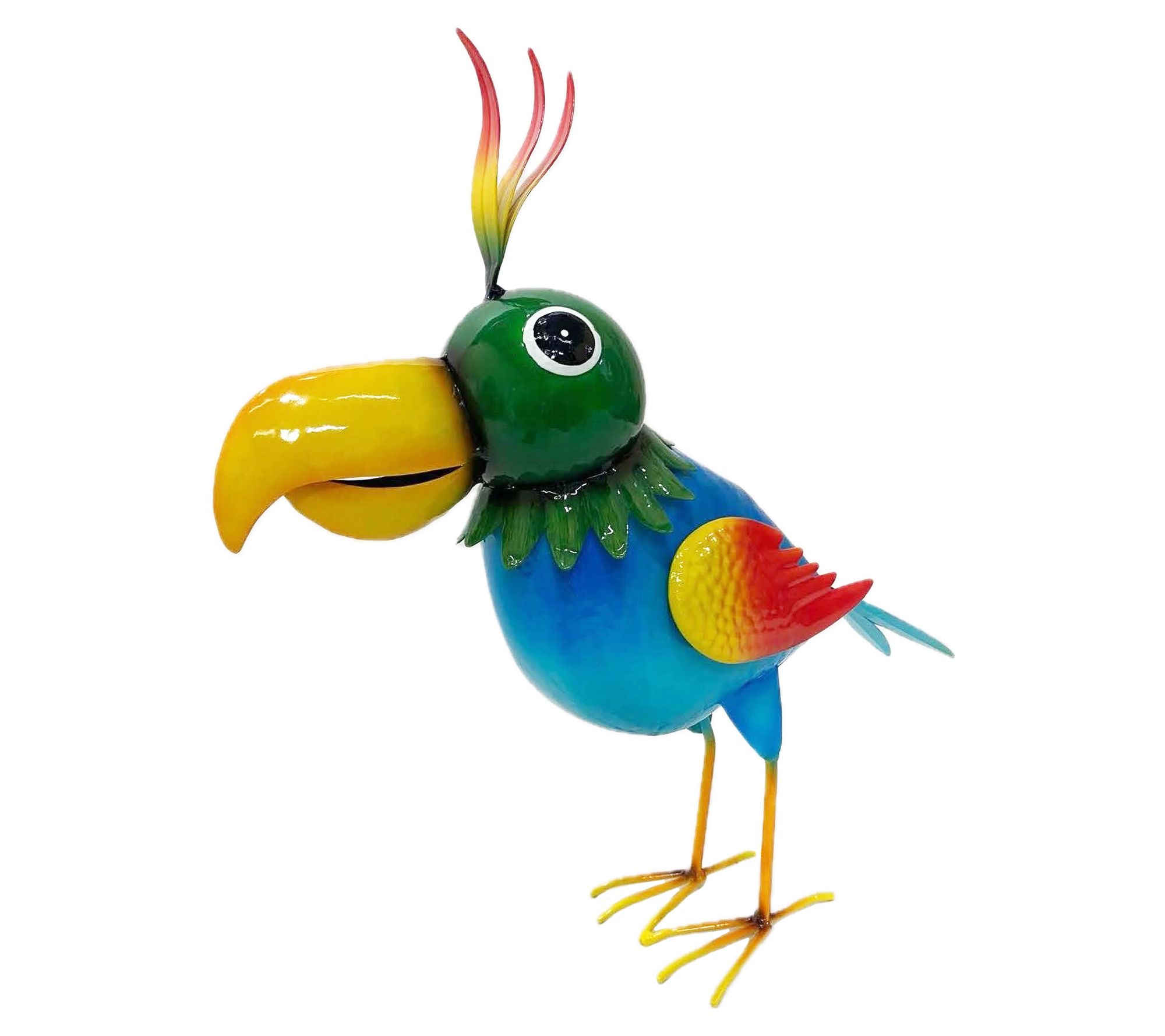 Santa's Workshop 17" Iron Porch Blue Bird