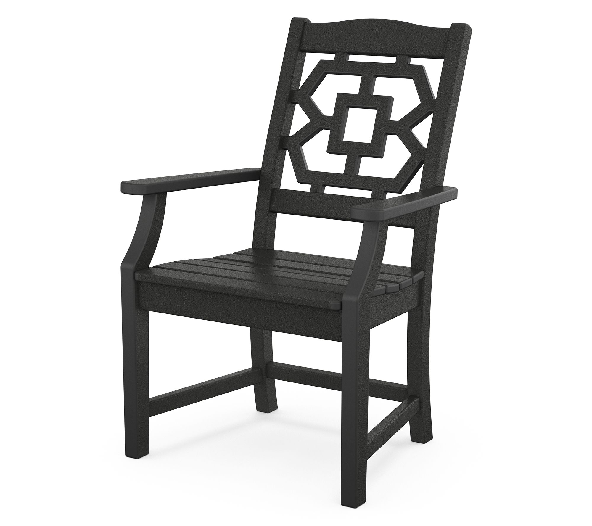 Martha Stewart by POLYWOOD Chi noiserie Dining Arm Chair