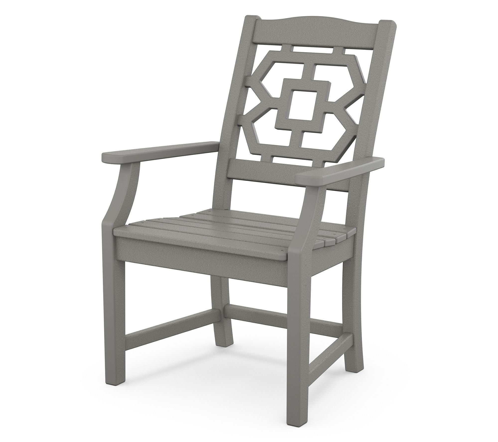 Martha Stewart by POLYWOOD Chinoiserie Dining Arm Chair