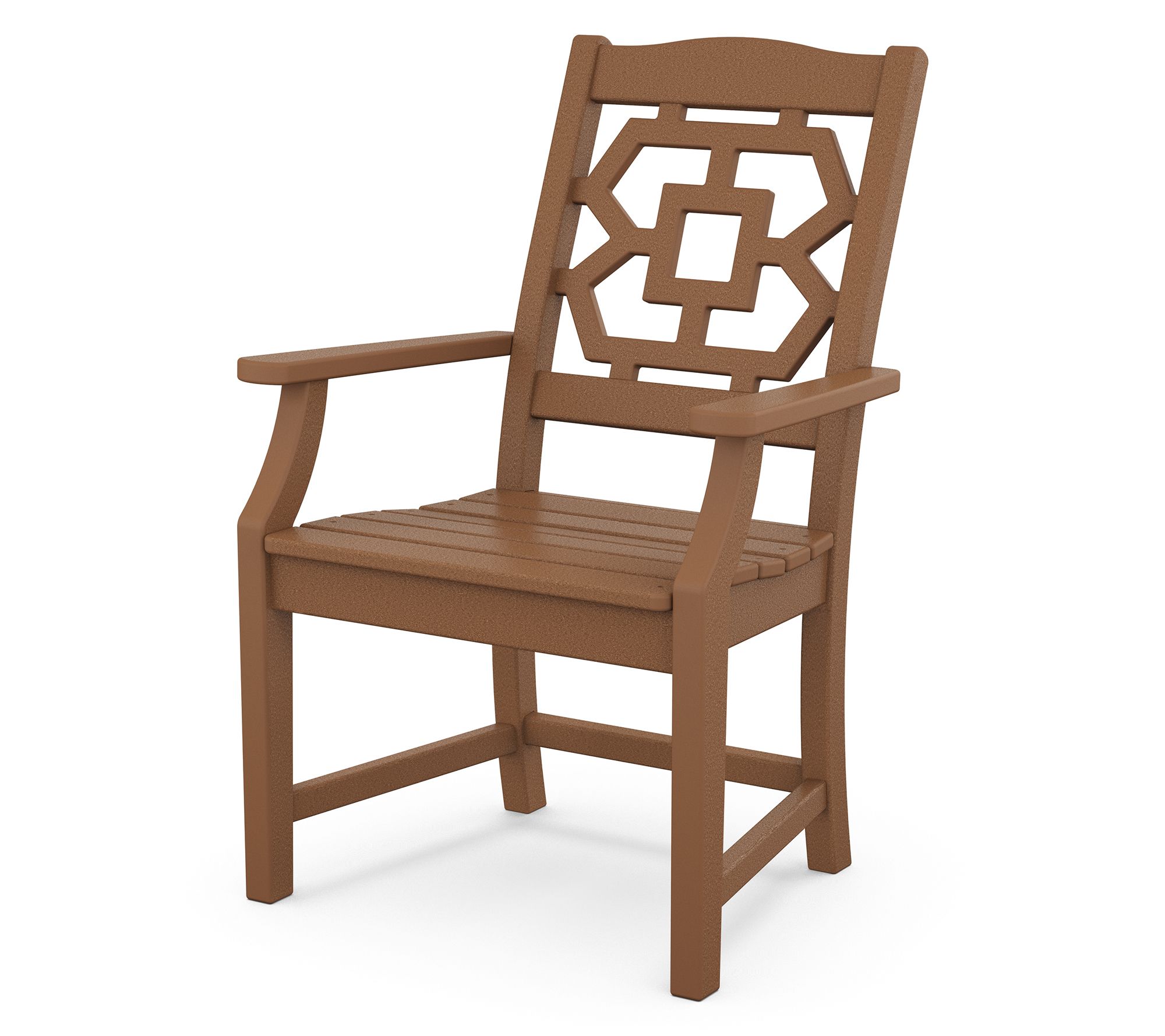 Martha Stewart by POLYWOOD Chinoiserie Dining Arm Chair