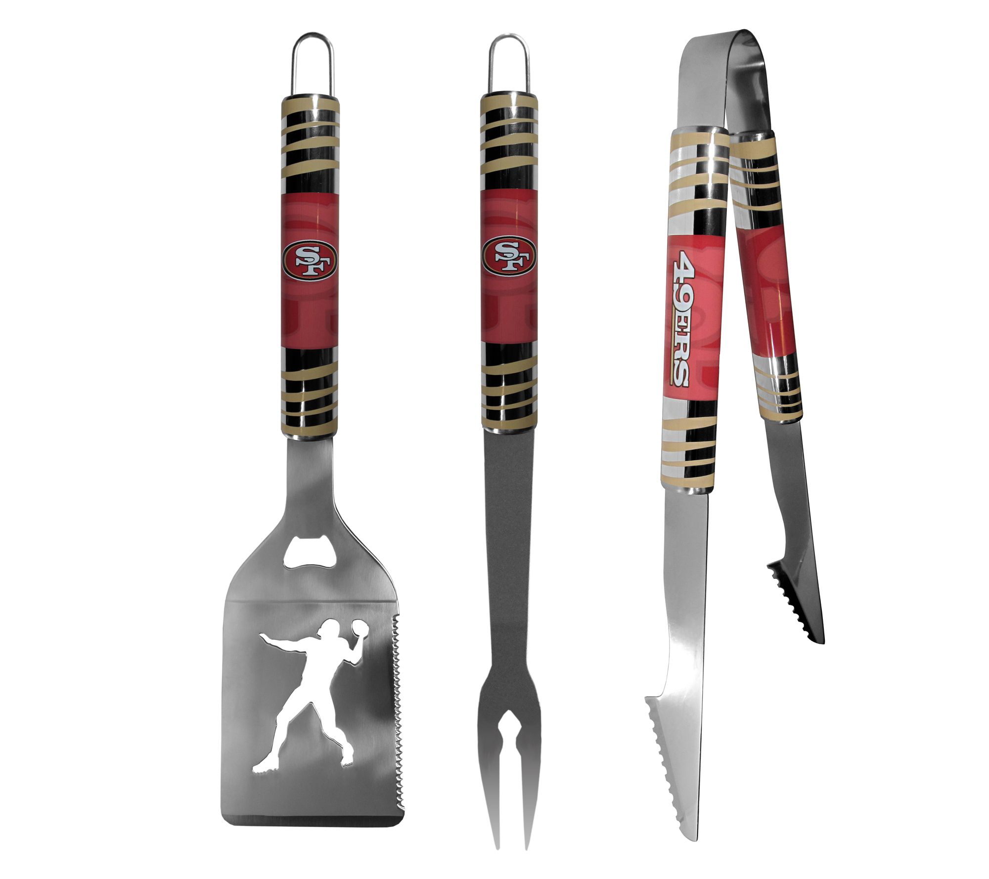 Siskiyou Sports NFL 3pc Tailgater BBQ Tools