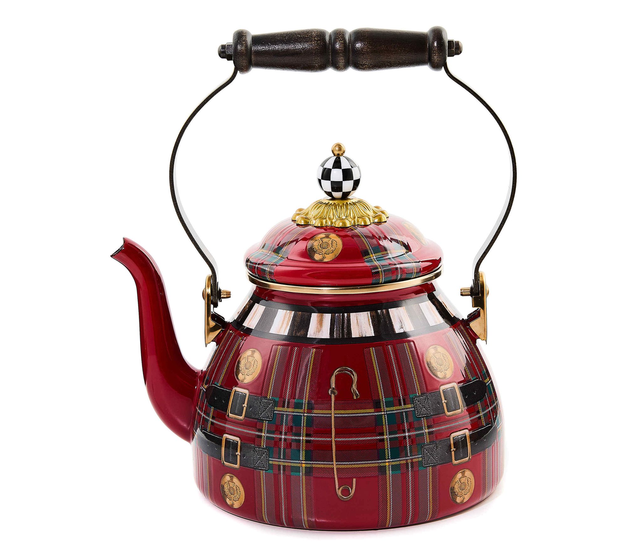 MacKenzie- Childs The Kilted Tea Kettle COllective