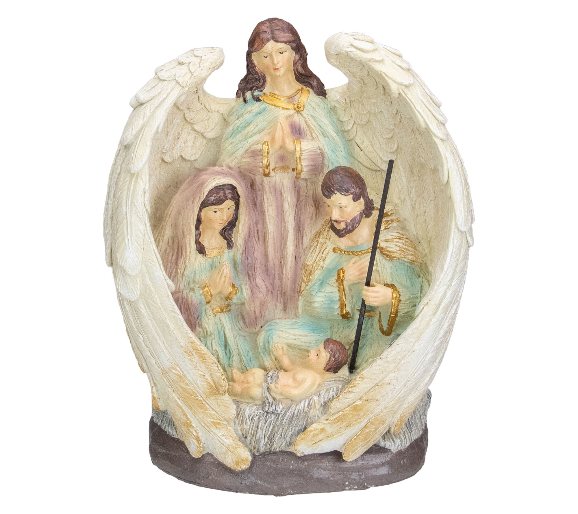 Northlight Holy Family & Angel Christmas Nativity Decor