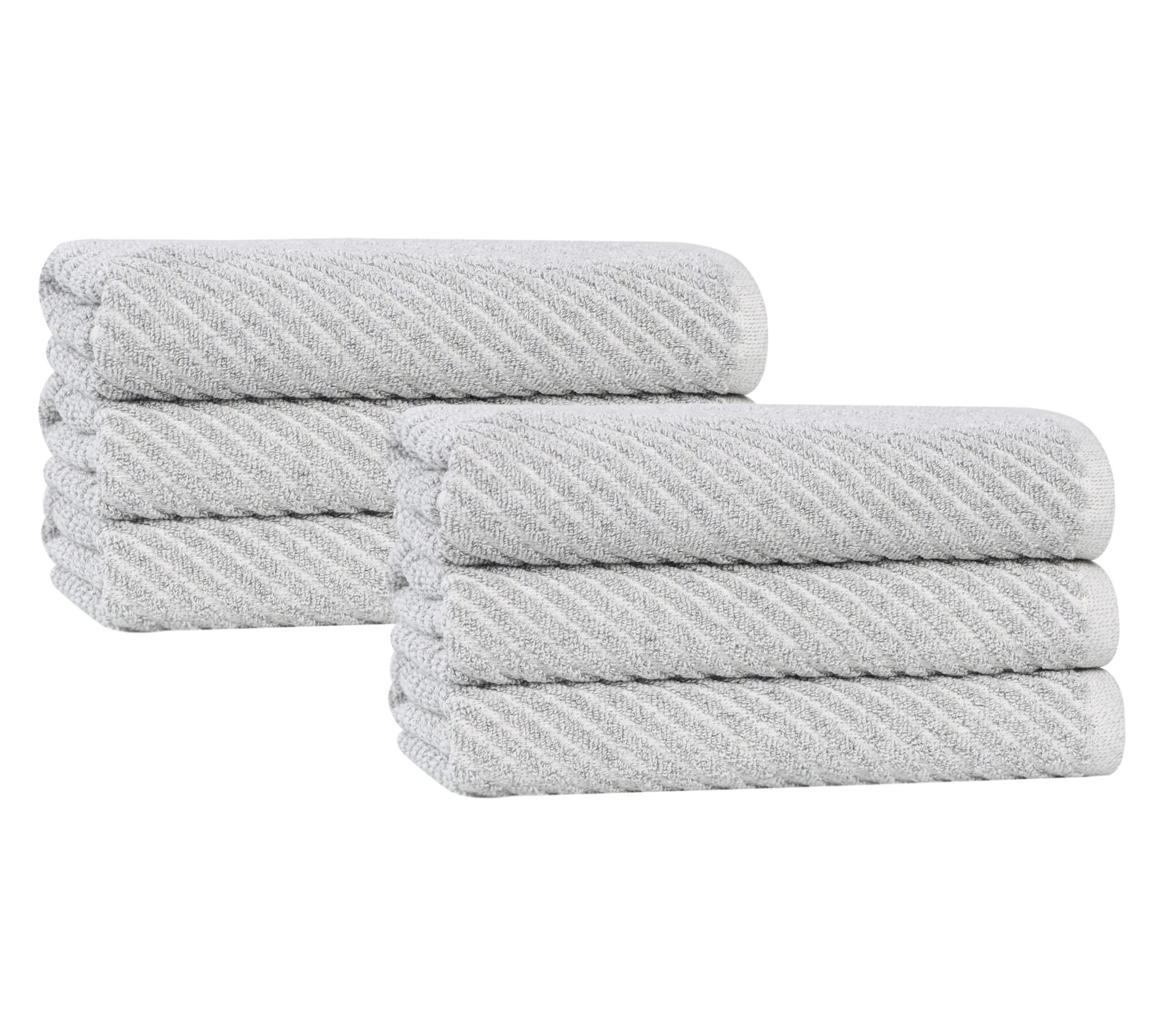 Superior Amelia Viscose Cotton Blend 2-Piece Hand Towel Set
