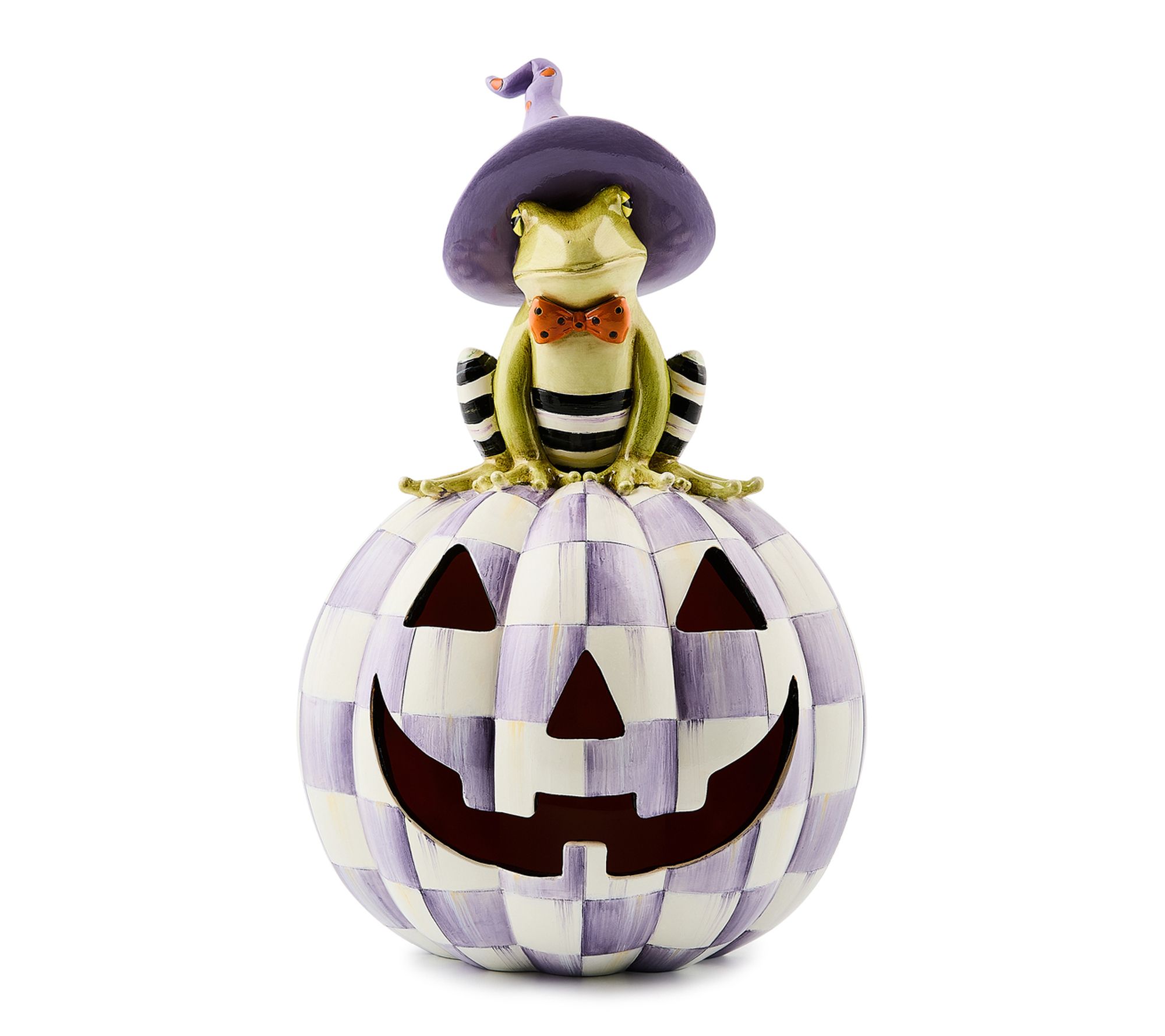  MacKenzie-Childs Halloween Illuminated Fergal Jack O' Lantern
