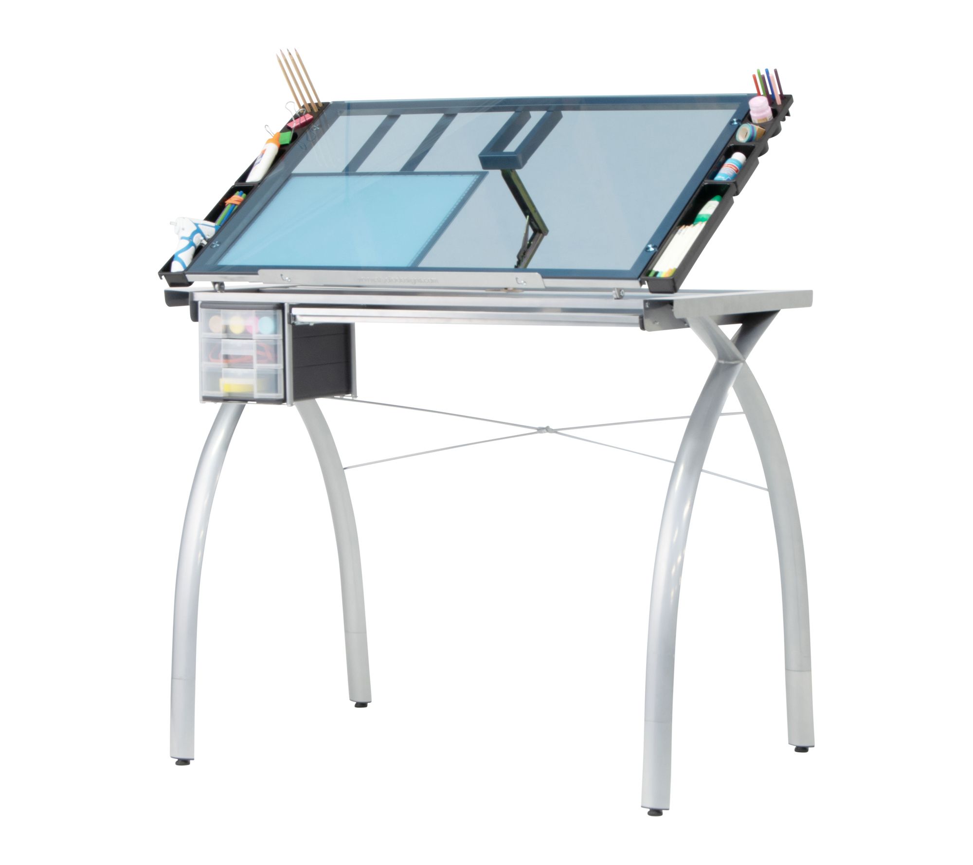 Studio Designs Futura Craft Table with Leg Extensions