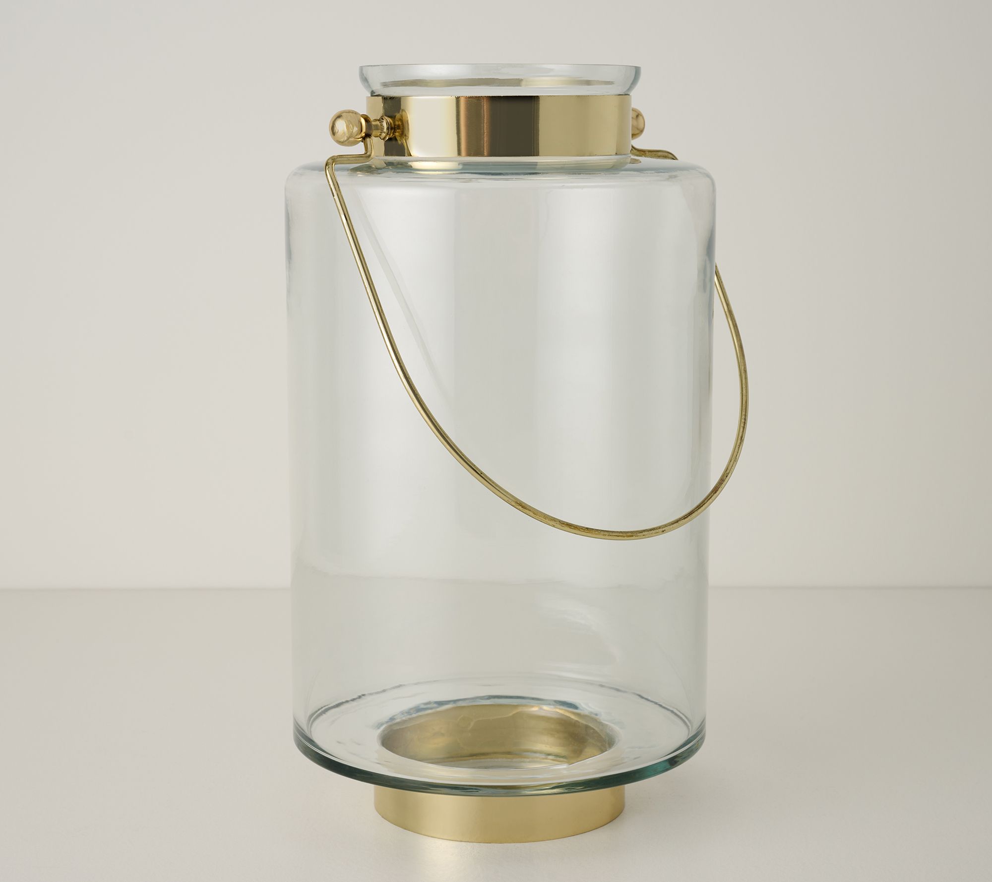 Home Reflections 13" Glass Hurricane