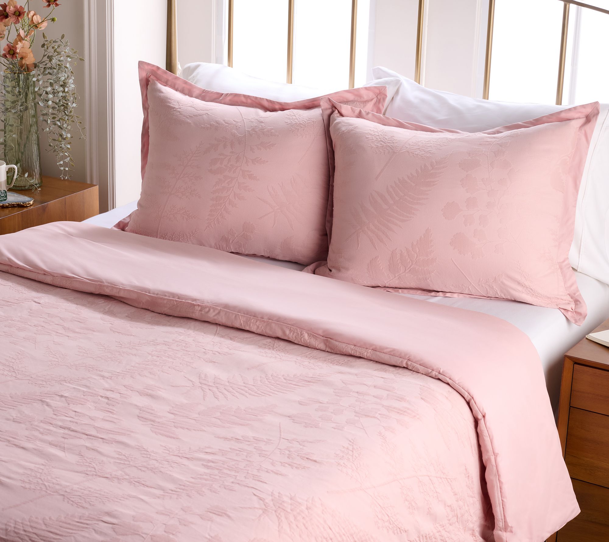 Northern Nights Fern Matelasse 3pc Comforter Set- Queen