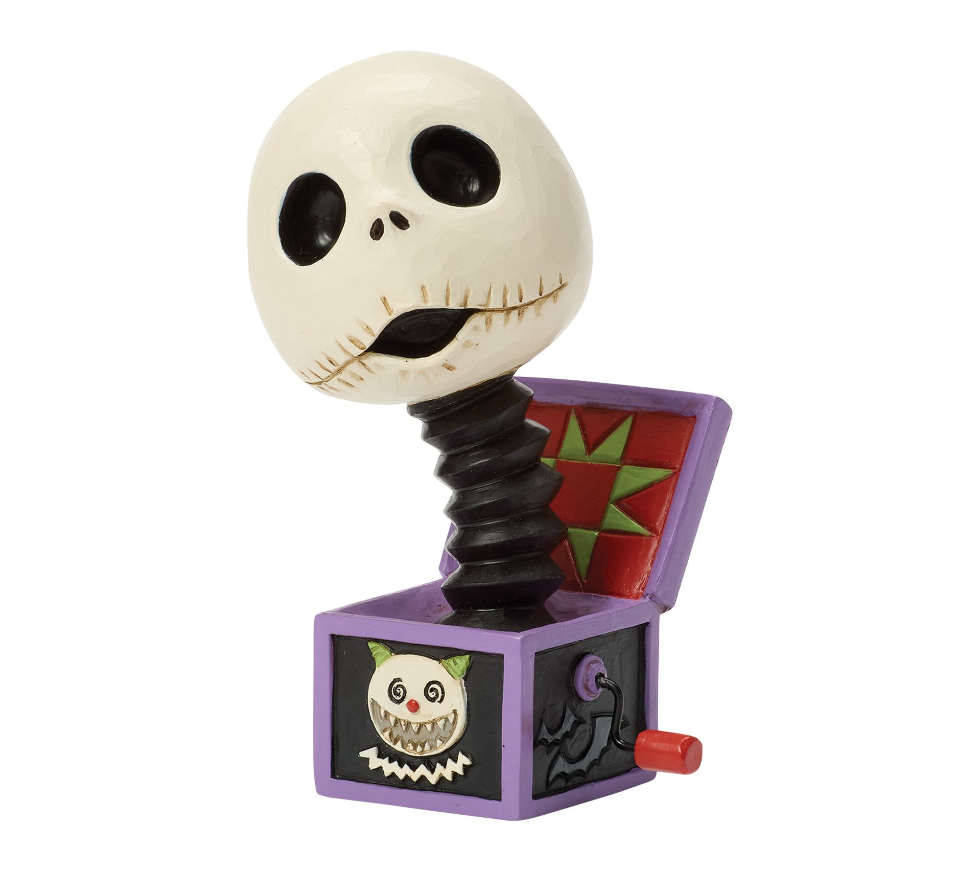 Jim Shore Disney Traditions Jack in the Box Mini Figurine 4in