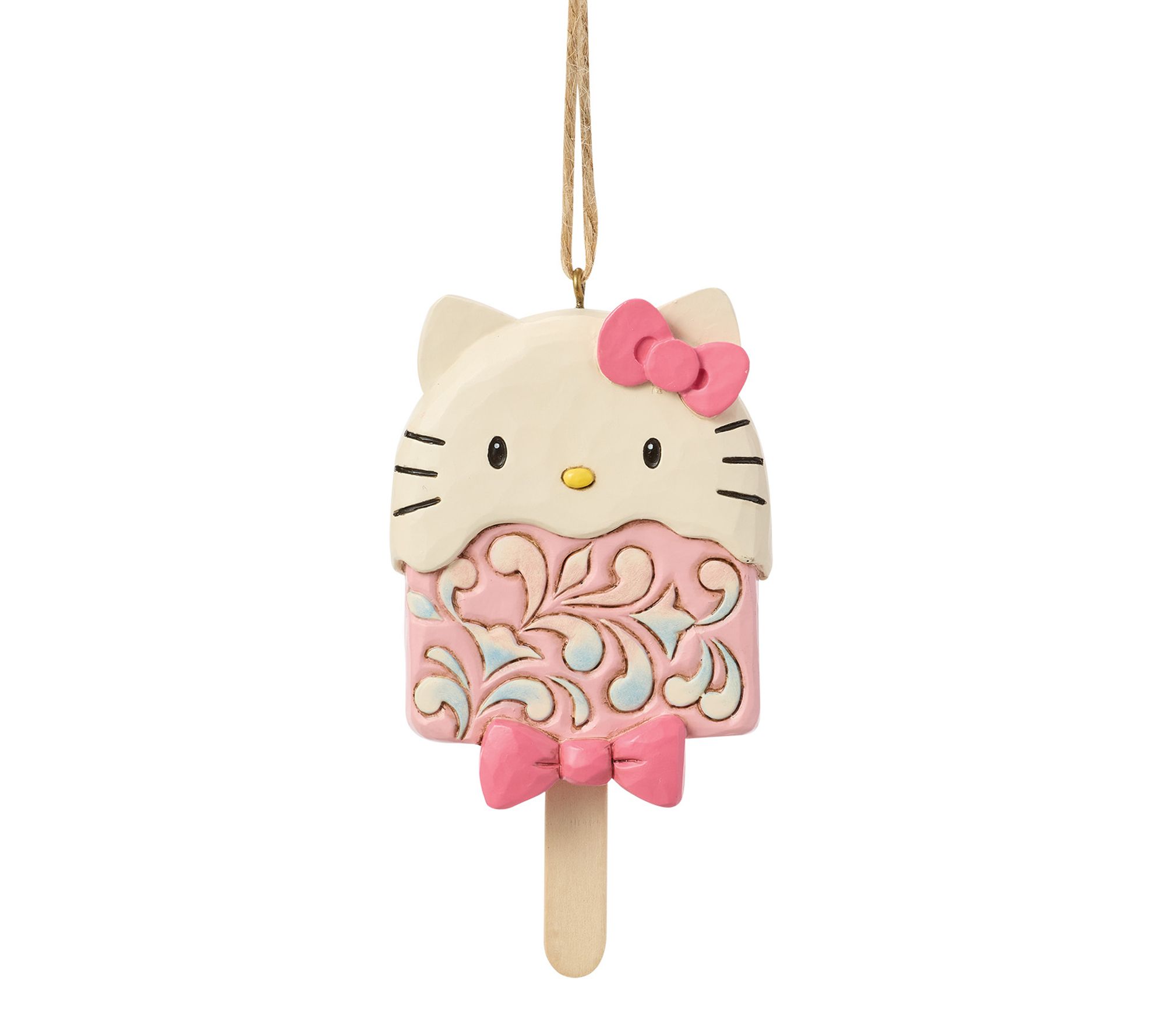 Jim Shore Sanrio Hello Kitty Popsicle Hanging Ornament 3.9in
