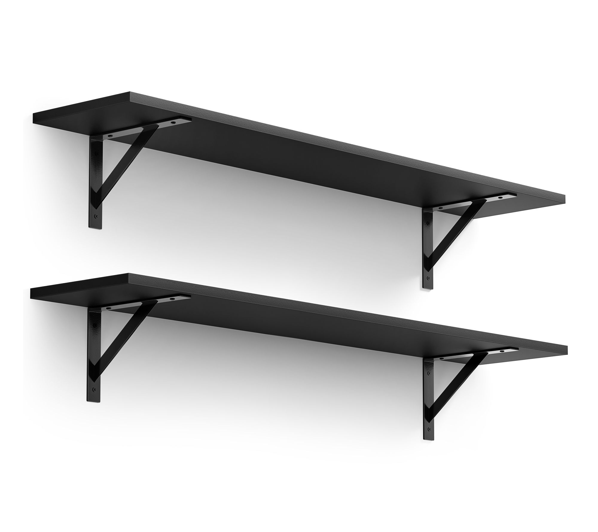 Sorbus Wall Shelves 47.3" Metal Brackets, Engineered