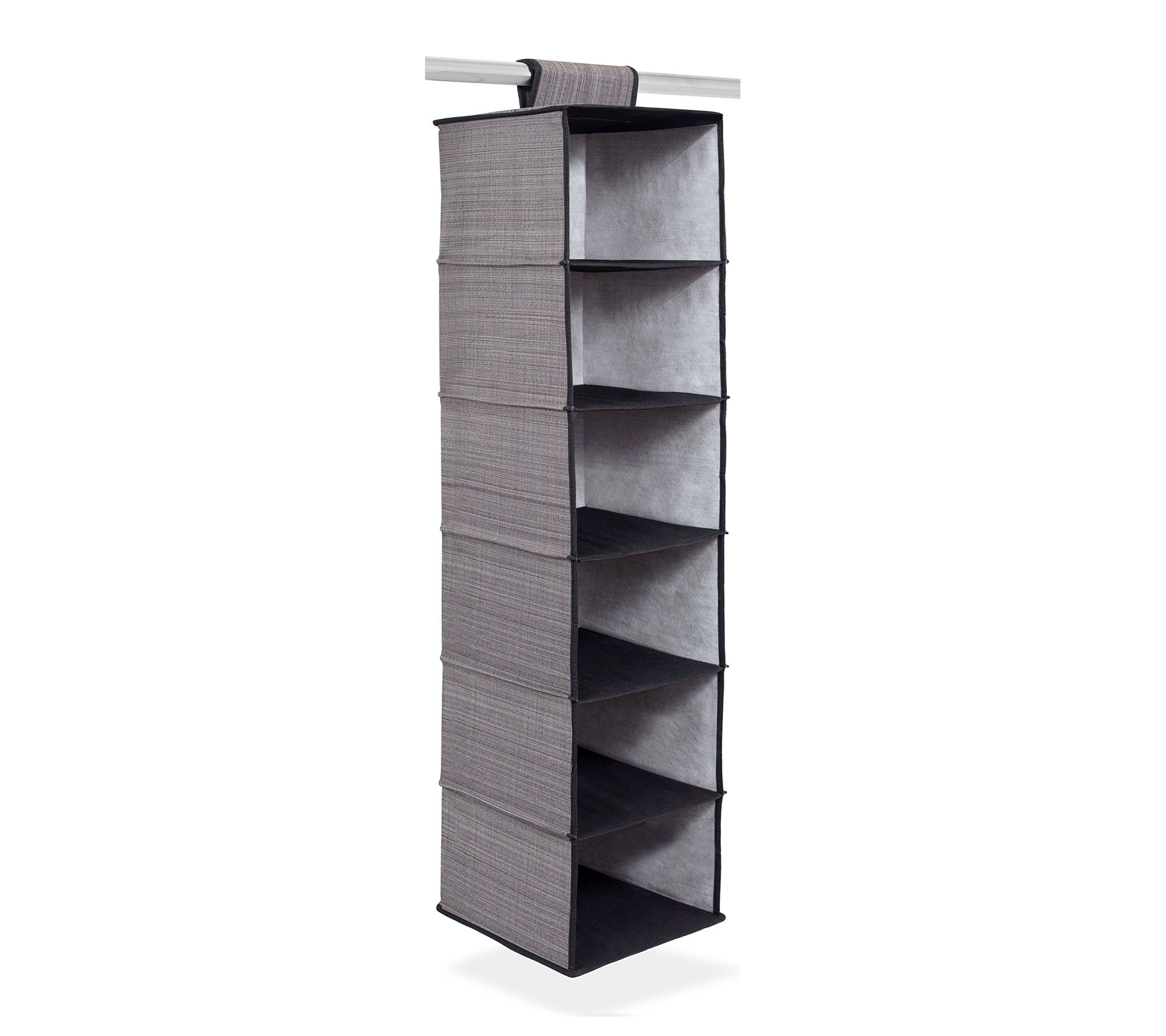 BirdRock Home 6 Shelf Hanging Closet Organizer Storage