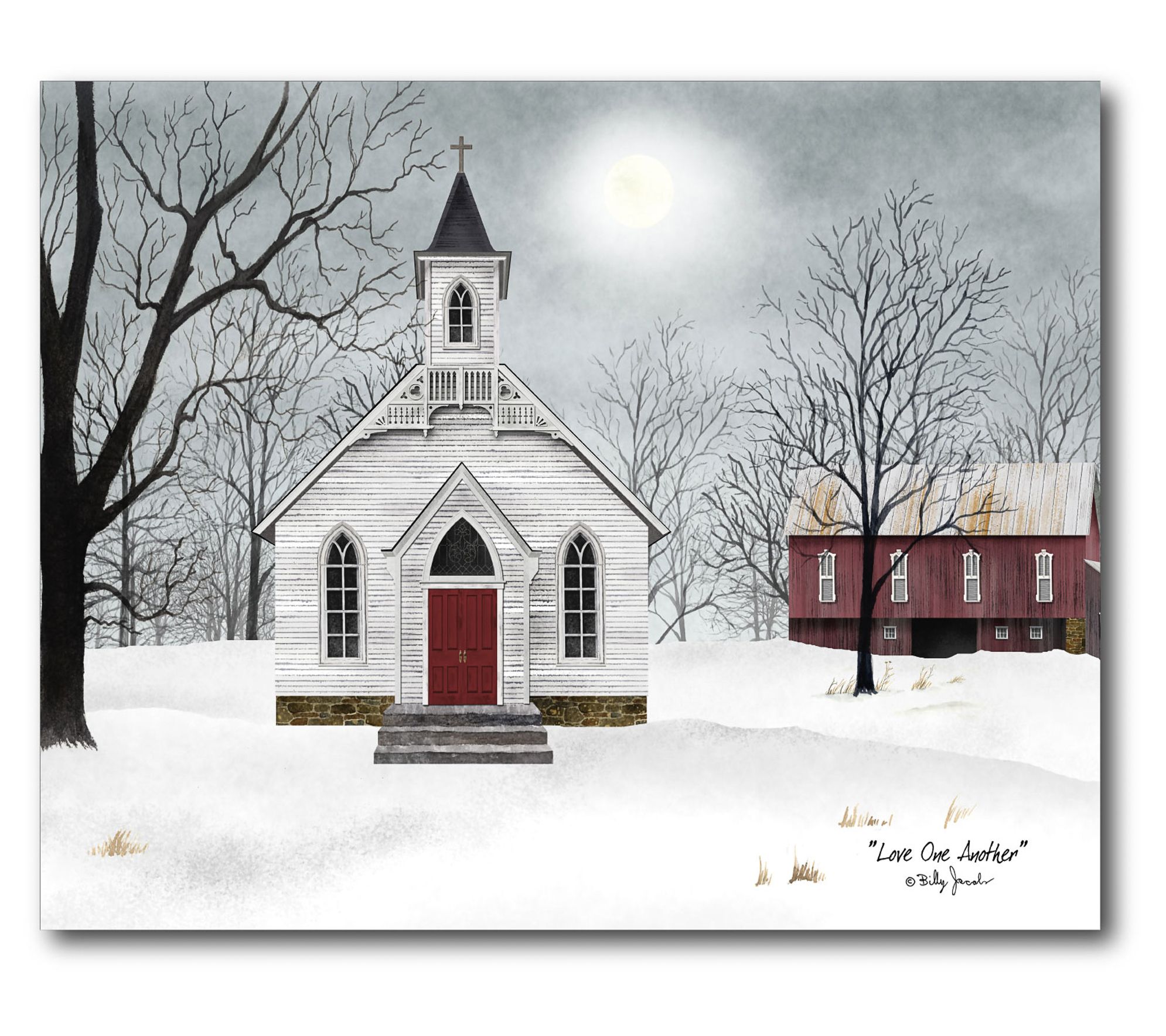 Courtside Market Love One Another 20" x 24" Canvas Wall Art